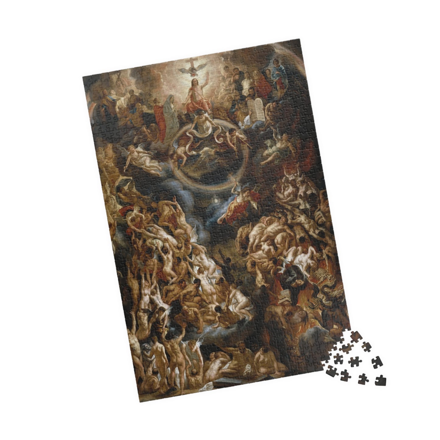 Last Judgment Puzzle | Jacob Jordaens the Elder - - 1014 pcs (Vertical) - 