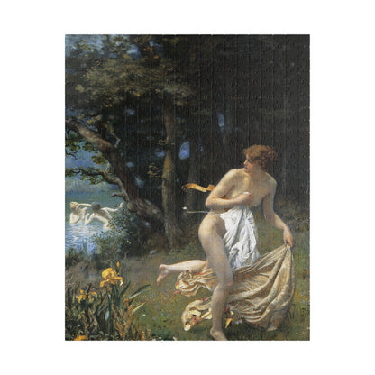 Le fanciulle di Diana Puzzle | Edward Robert Hughes - - 252 pcs (Vertical) - 