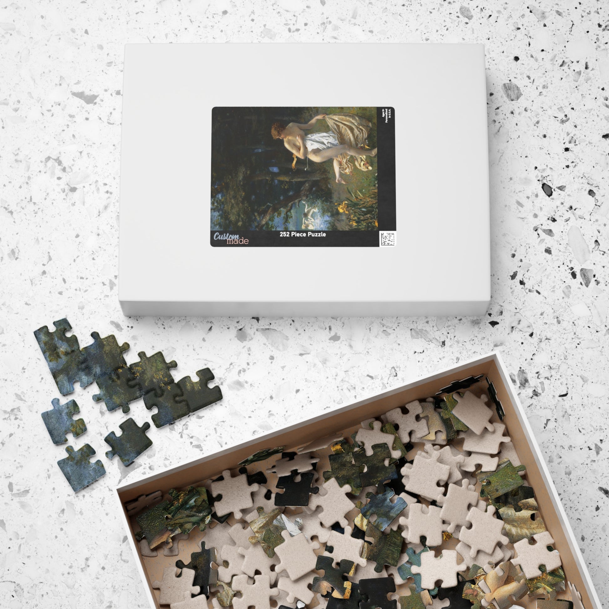 Le fanciulle di Diana Puzzle | Edward Robert Hughes - - 252 pcs (Vertical) - 