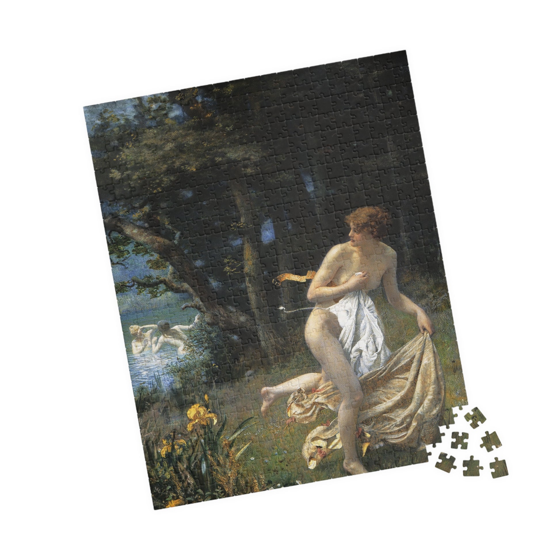 Le fanciulle di Diana Puzzle | Edward Robert Hughes - - 252 pcs (Vertical) - 