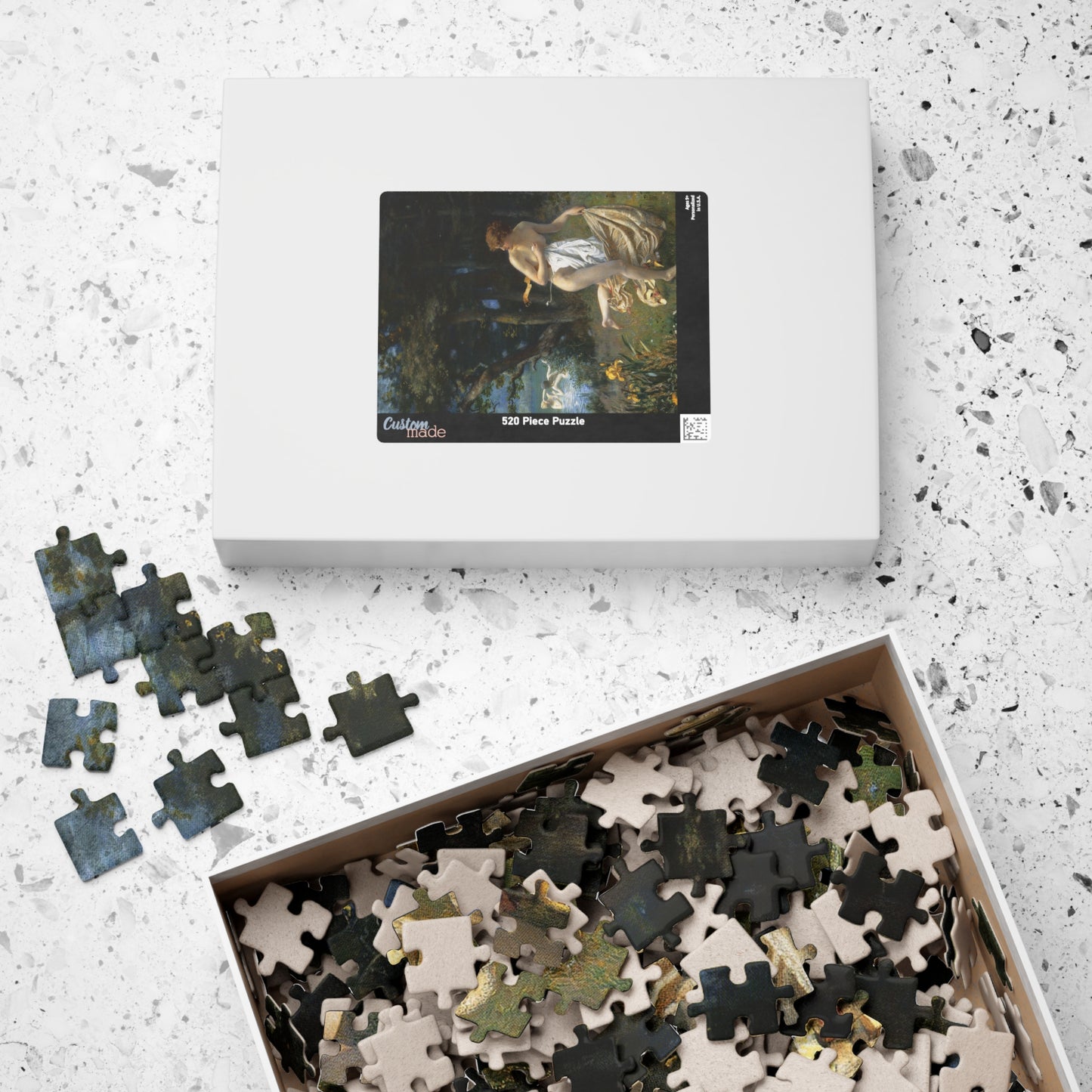 Le fanciulle di Diana Puzzle | Edward Robert Hughes - - 252 pcs (Vertical) - 