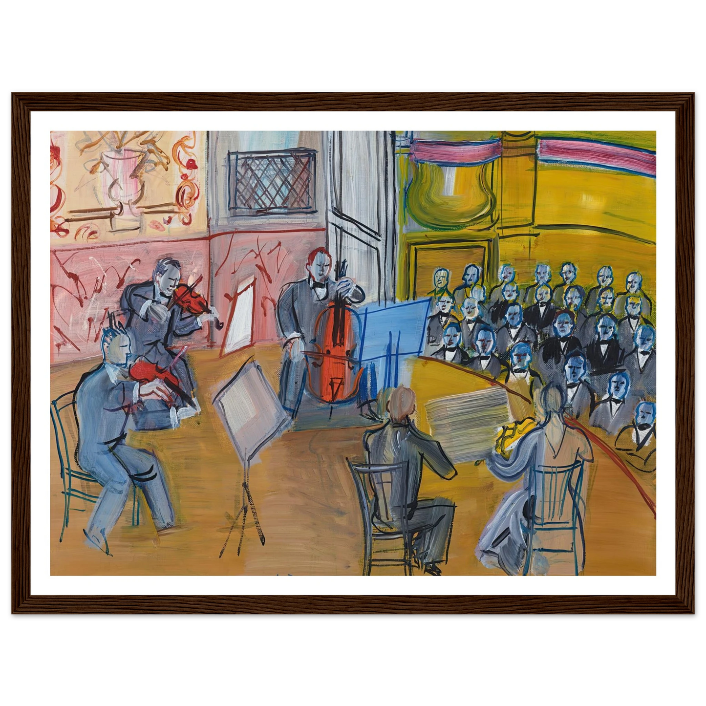 Le Quintette (1948) Art Print | Raoul Dufy-Quipham Collections