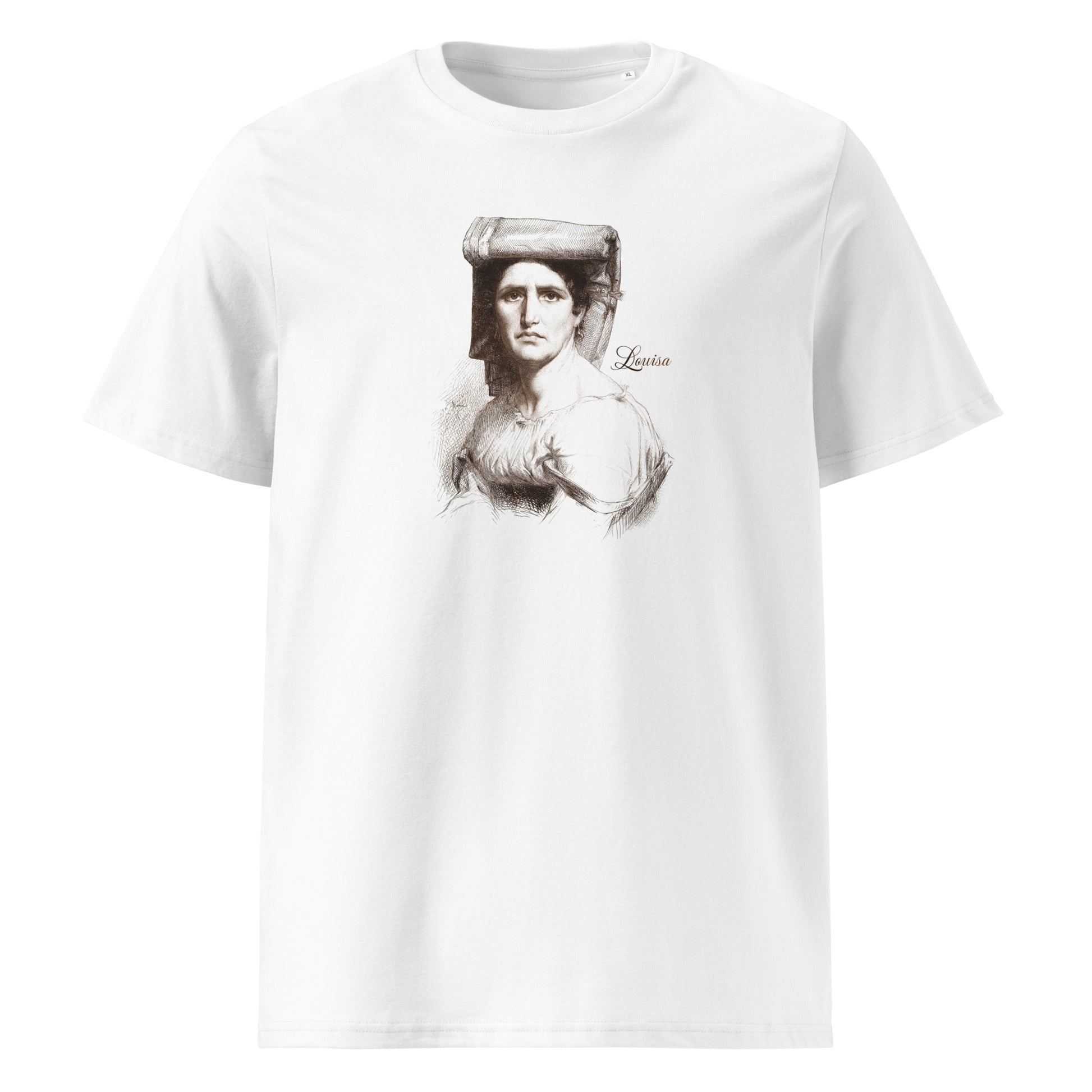 Louisa (1869) Organic T-Shirt | Charles Alphonse Paul Bellay - - S - 