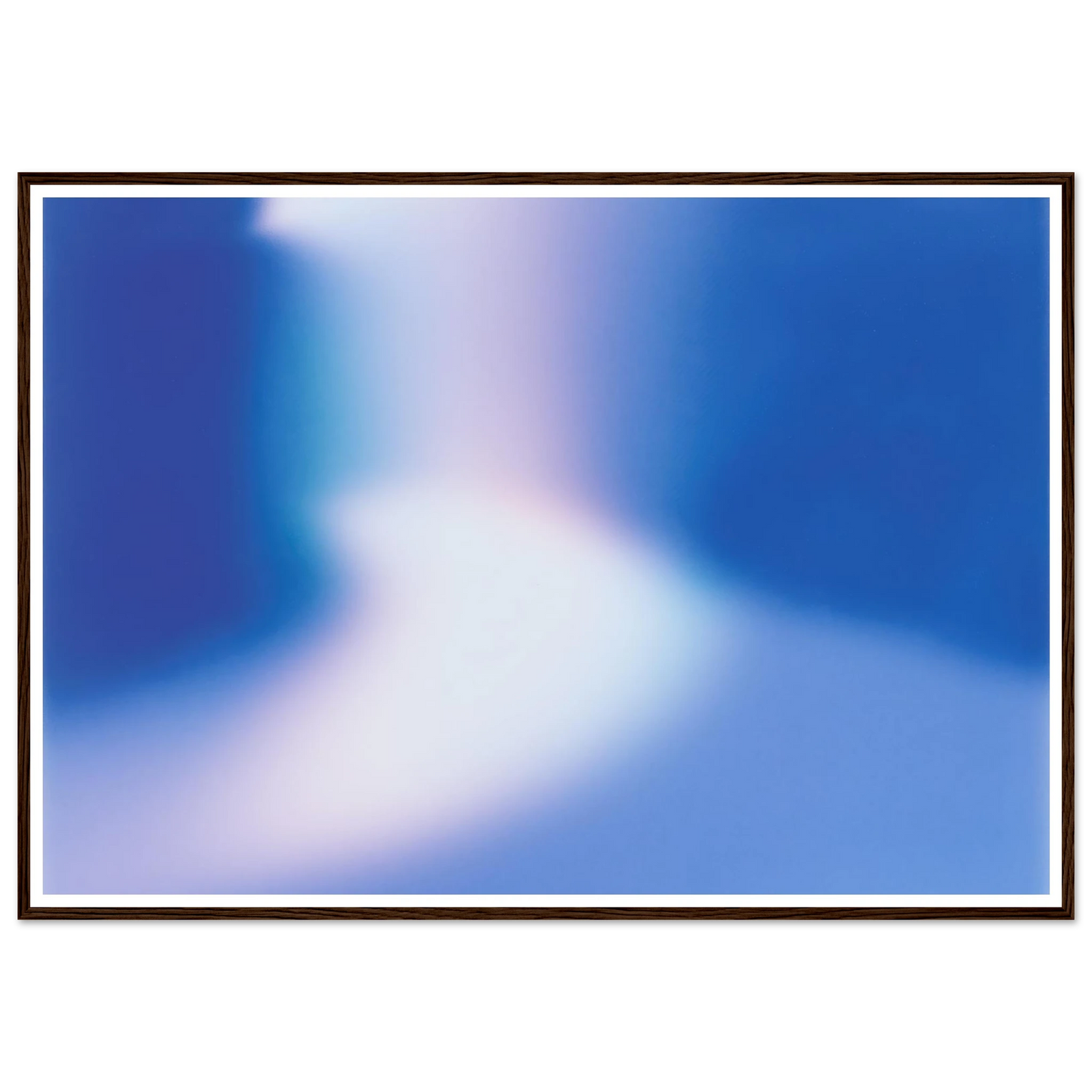 Luminescence Drift - Framed Poster - 30x40 cm / 12x16″ - Black frame