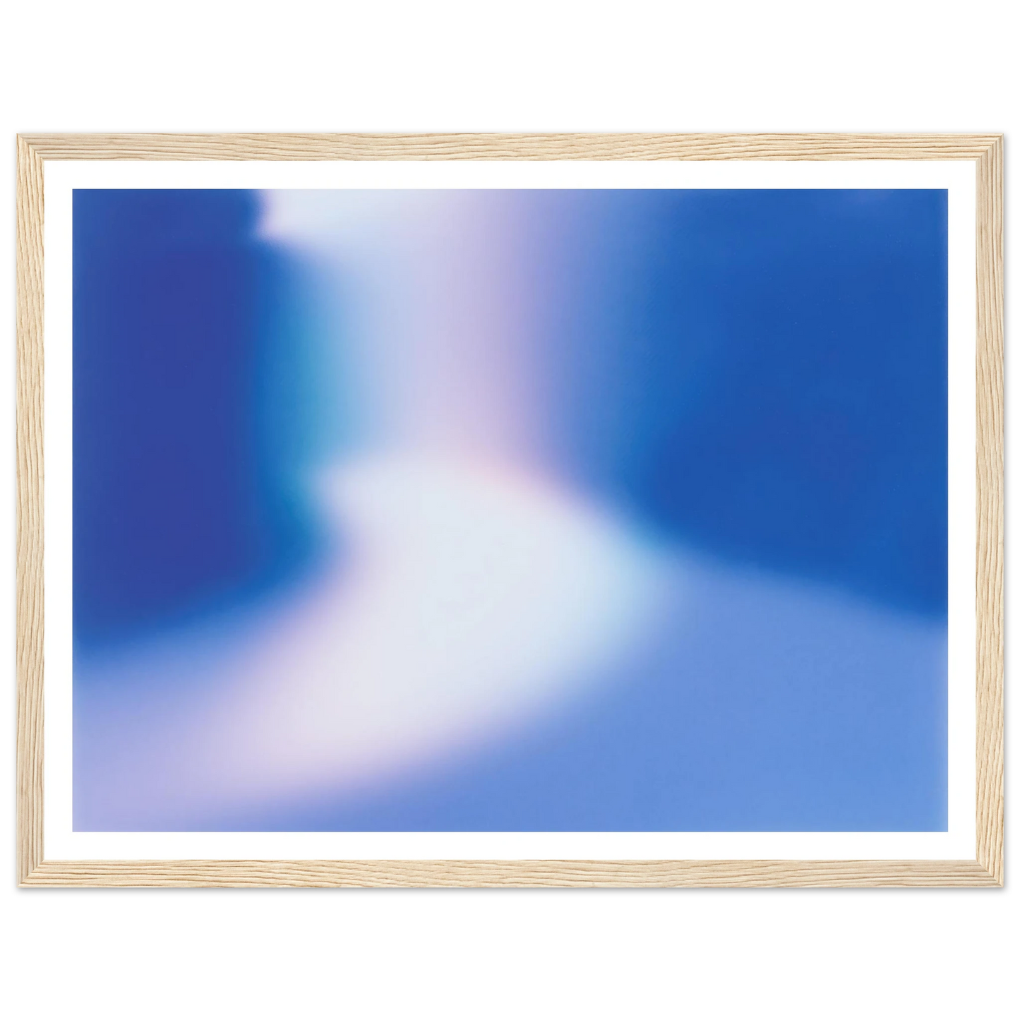 Luminescence Drift - Framed Poster - 30x40 cm / 12x16″ - Black frame