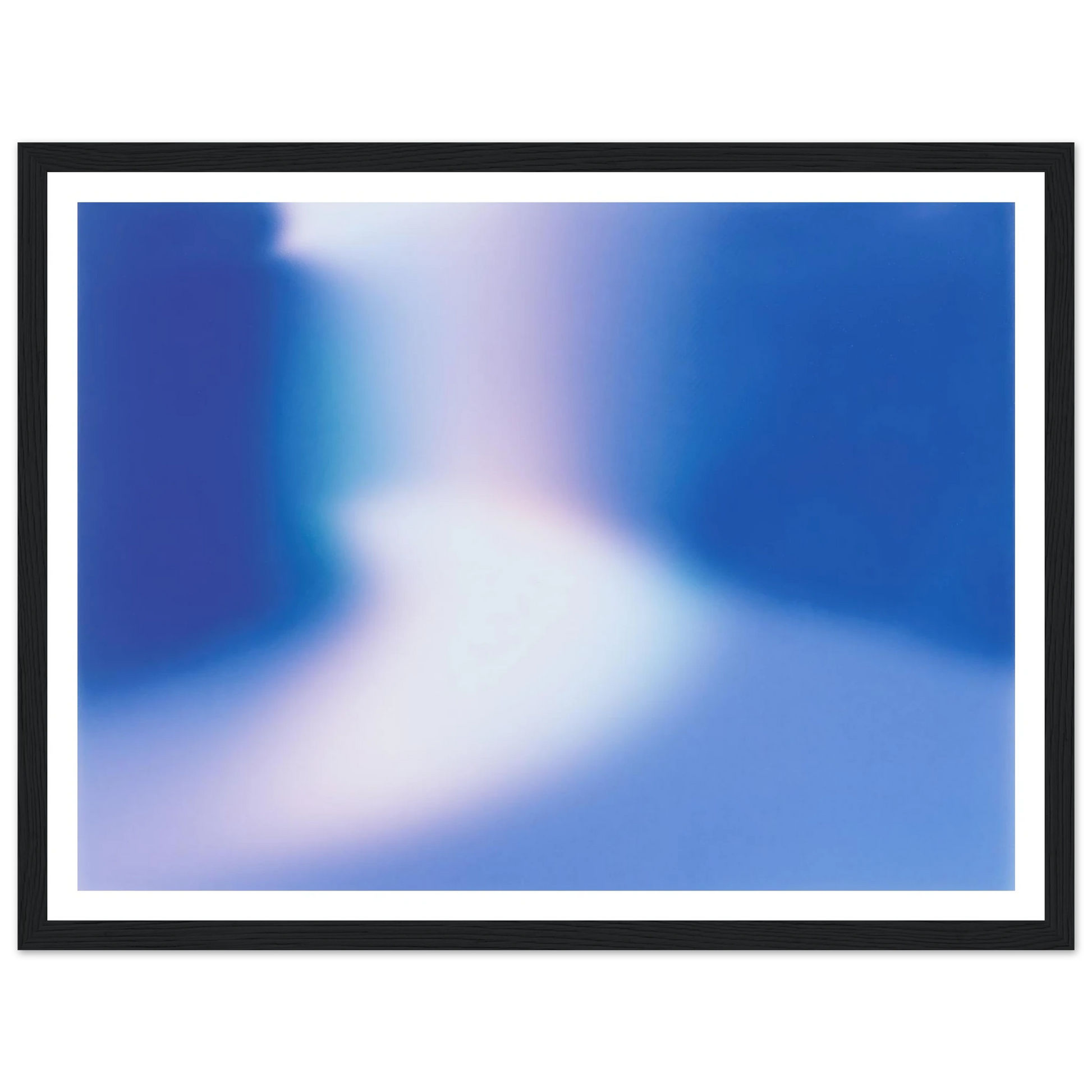 Luminescence Drift - Framed Poster - 30x40 cm / 12x16″ - Black frame