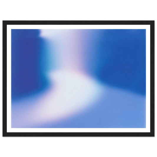 Luminescence Drift - Framed Poster - 30x40 cm / 12x16″ - Black frame
