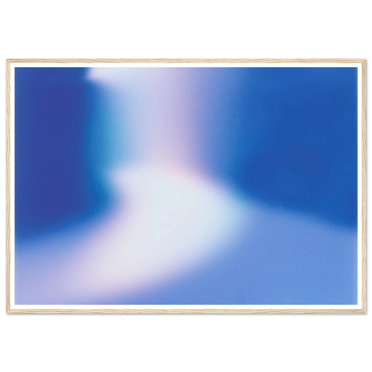 Luminescence Drift - Framed Poster - 30x40 cm / 12x16″ - Black frame