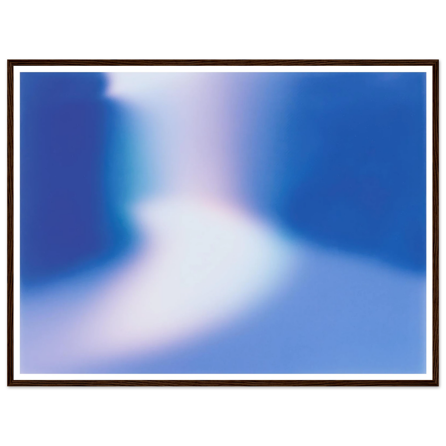 Luminescence Drift - Framed Poster - 30x40 cm / 12x16″ - Black frame