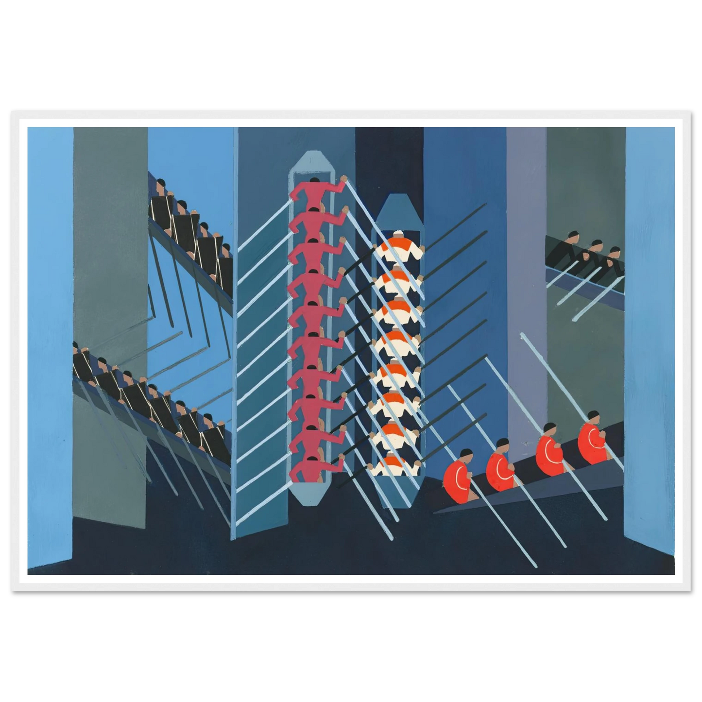 Maquettes dé Théatre 1 Art Print | Alexandra Exter - Framed Poster - 30x40 cm / 12x16″ - Black frame