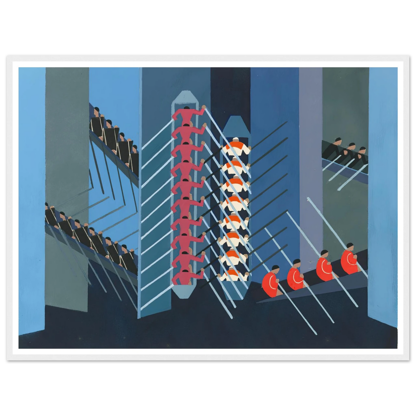 Maquettes dé Théatre 1 Art Print | Alexandra Exter - Framed Poster - 30x40 cm / 12x16″ - Black frame