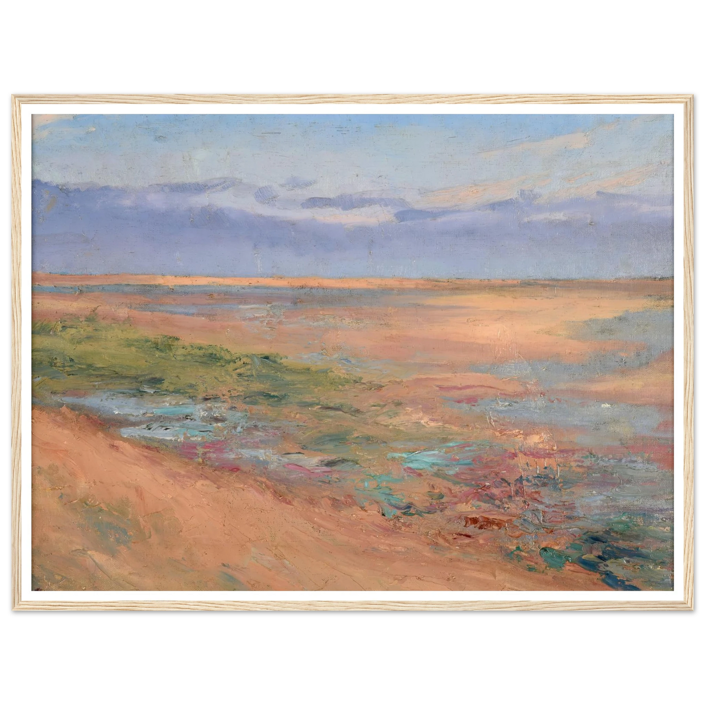 Marine Art Print | Pierre Auguste Renoir - Framed Poster - 30x40 cm / 12x16″ - Black frame