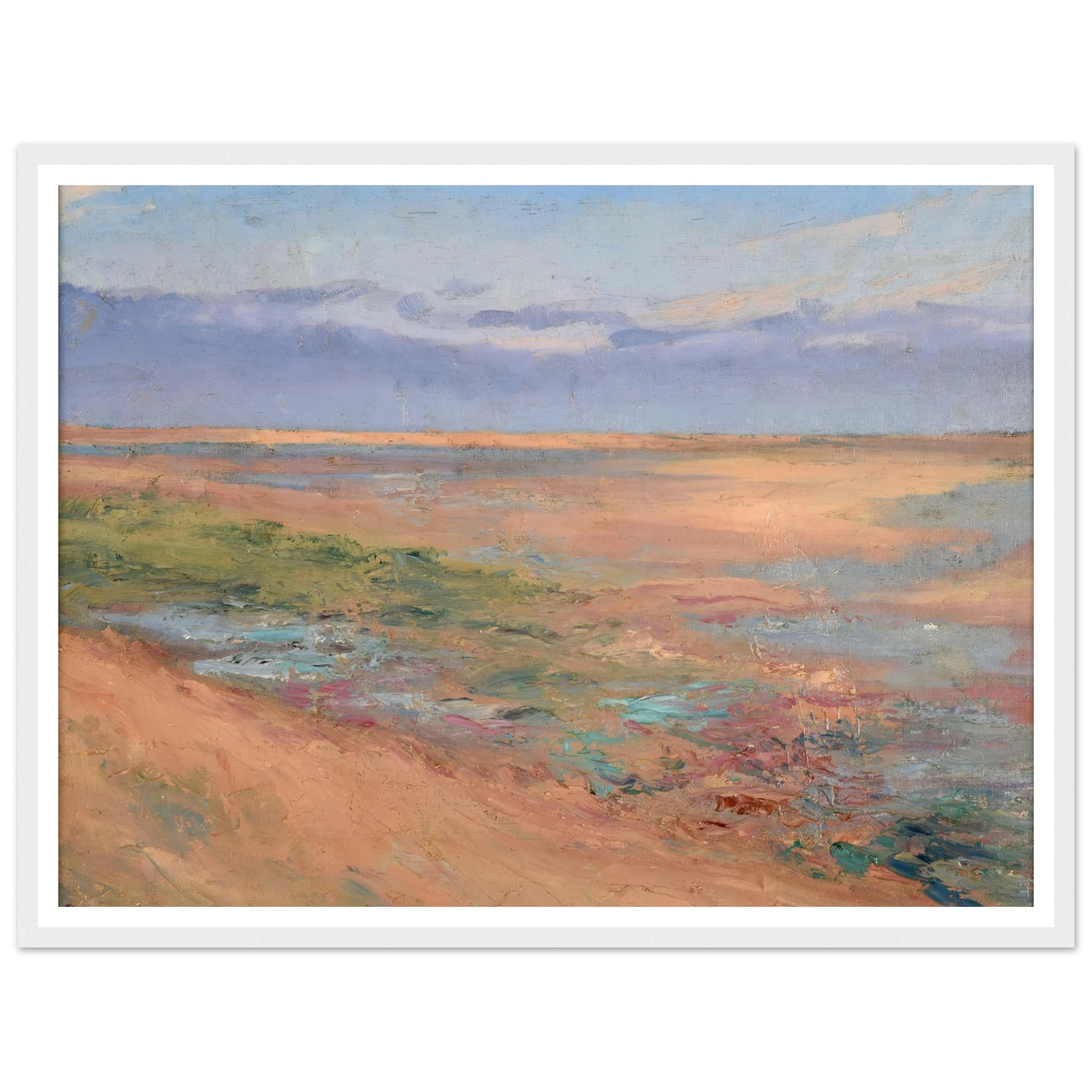 Marine Art Print | Pierre Auguste Renoir - Framed Poster - 30x40 cm / 12x16″ - Black frame