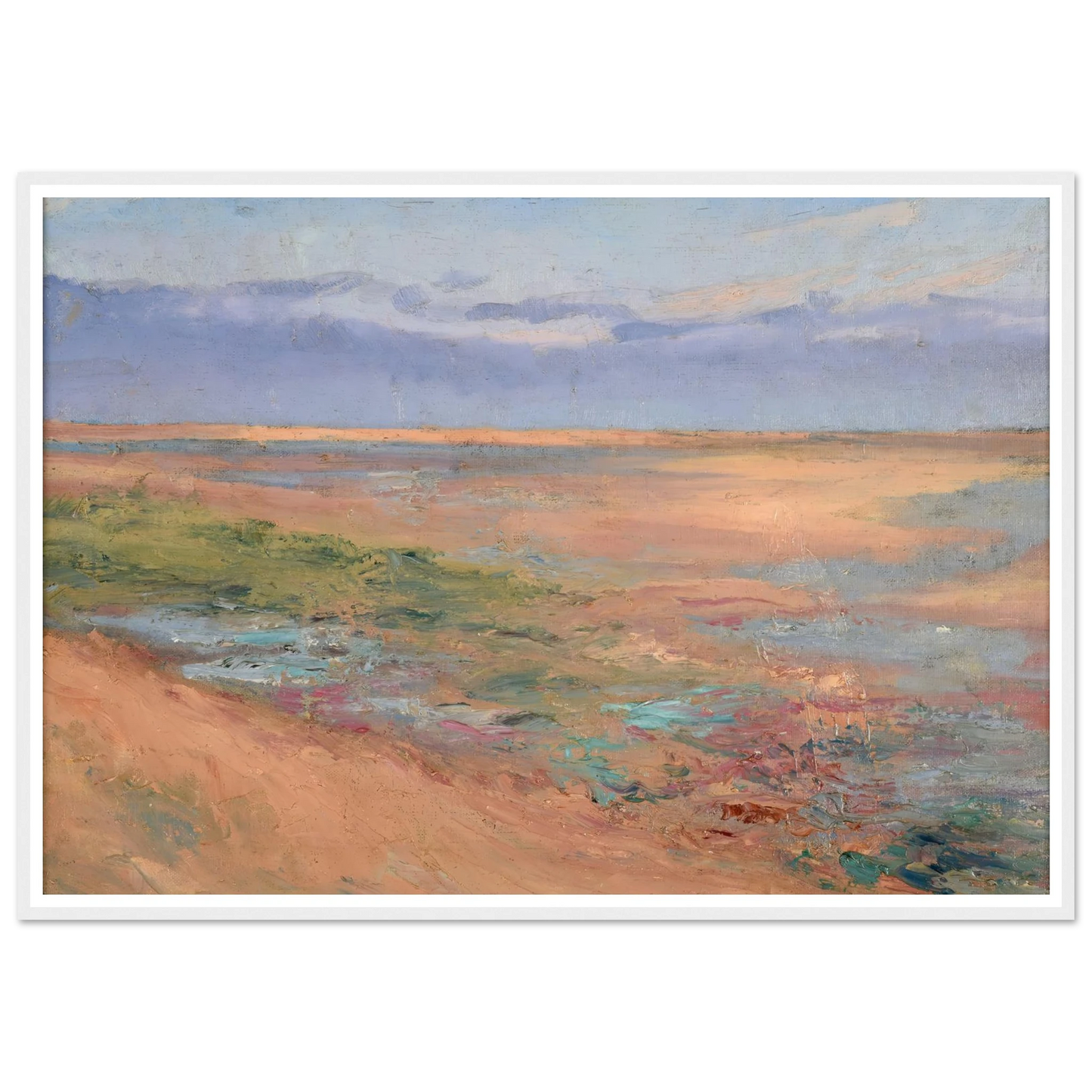 Marine Art Print | Pierre Auguste Renoir - Framed Poster - 30x40 cm / 12x16″ - Black frame