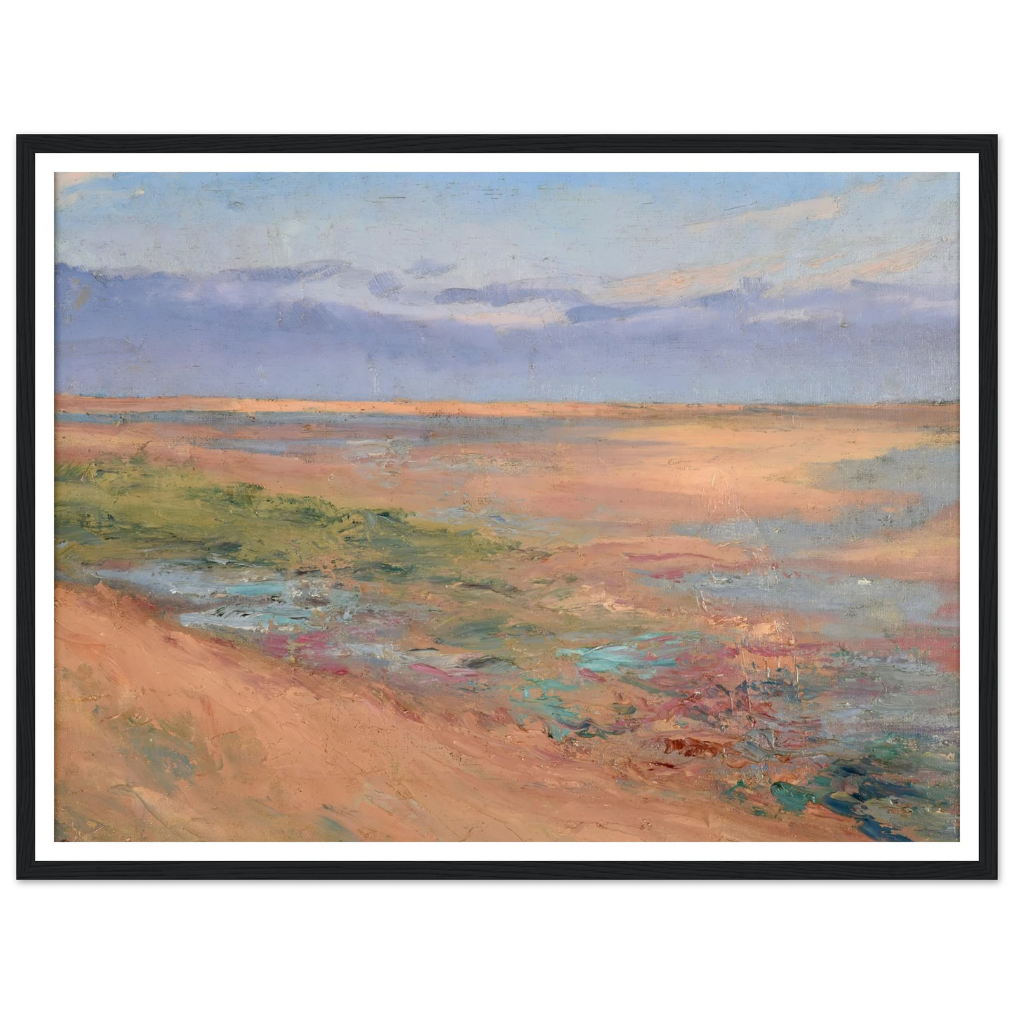 Marine Art Print | Pierre Auguste Renoir - Framed Poster - 30x40 cm / 12x16″ - Black frame