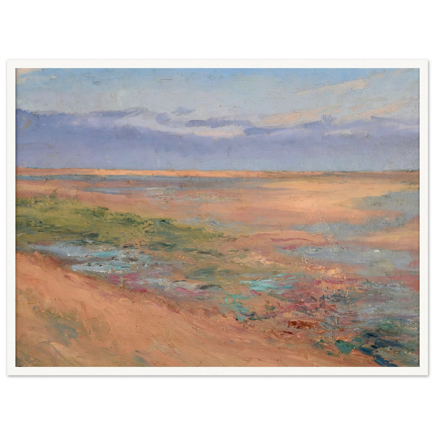 Marine Art Print | Pierre Auguste Renoir - Framed Poster - 30x40 cm / 12x16″ - Black frame