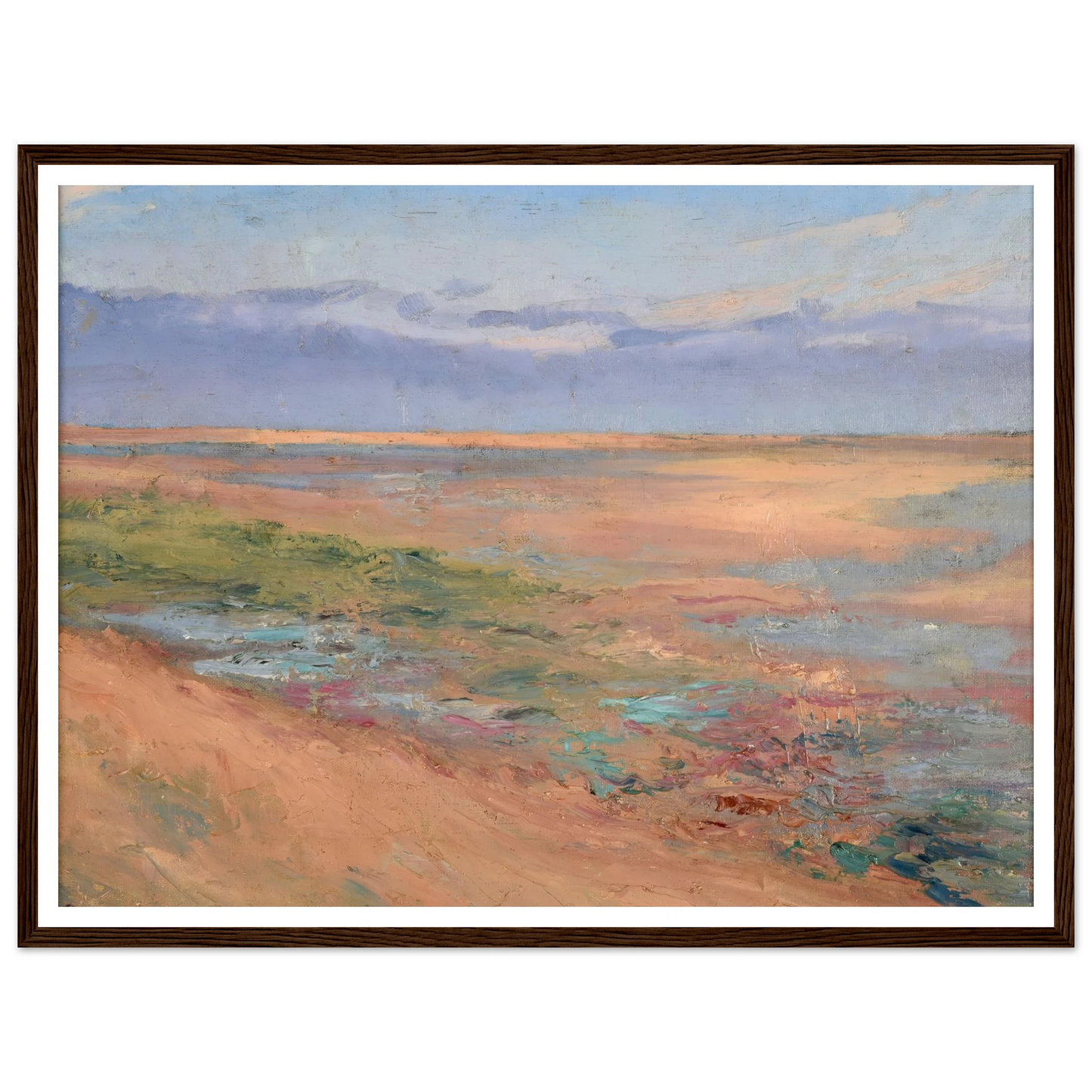 Marine Art Print | Pierre Auguste Renoir - Framed Poster - 30x40 cm / 12x16″ - Black frame