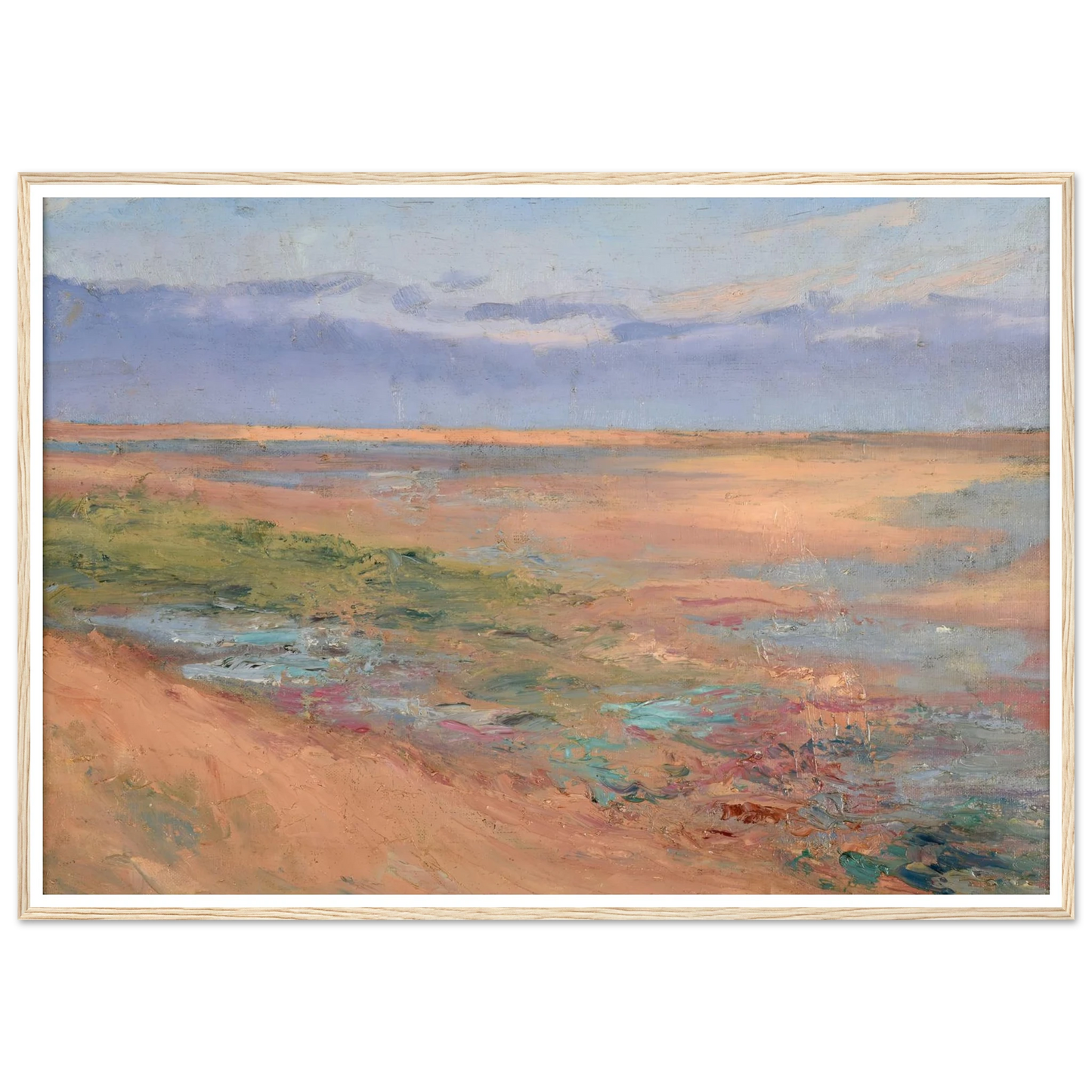 Marine Art Print | Pierre Auguste Renoir - Framed Poster - 30x40 cm / 12x16″ - Black frame