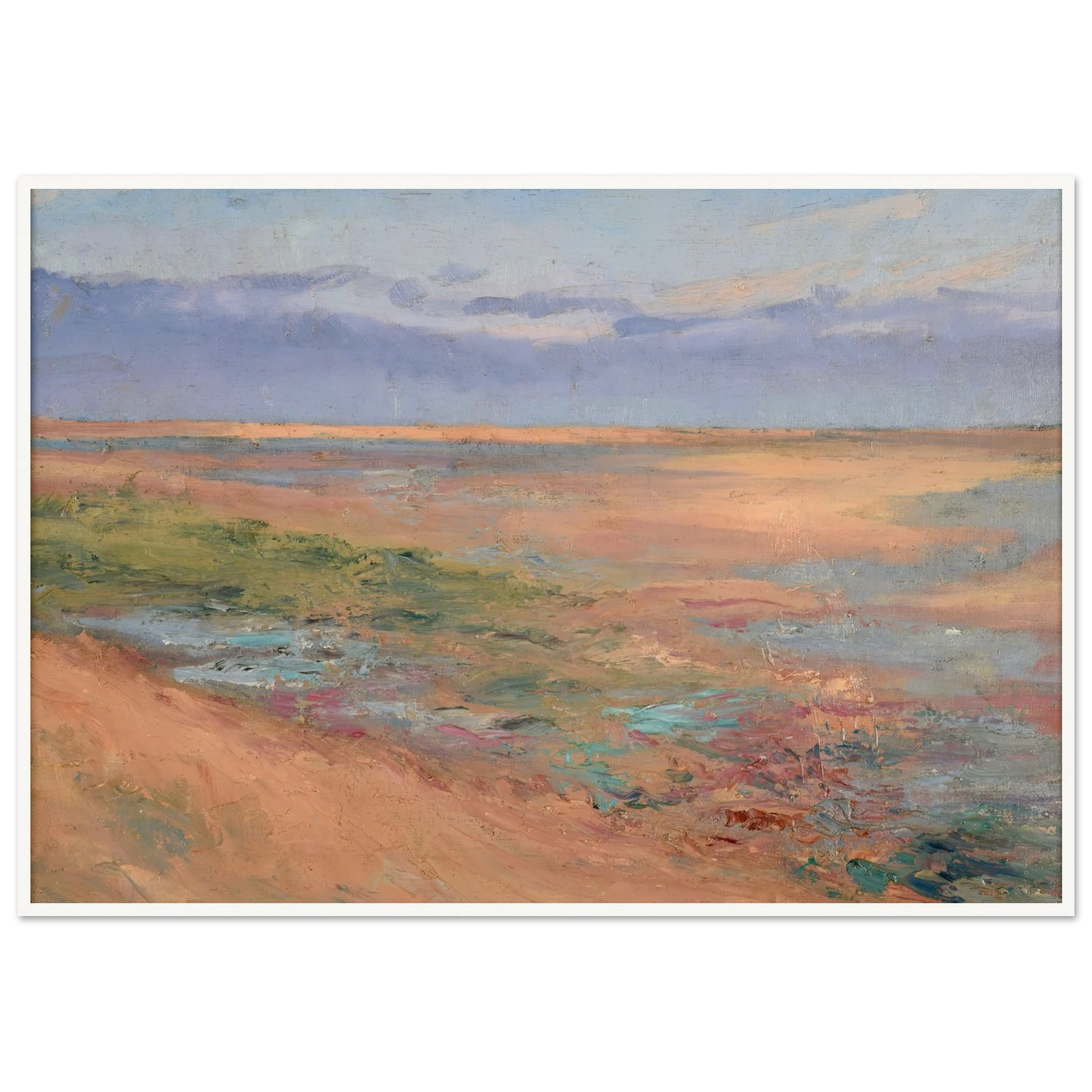 Marine Art Print | Pierre Auguste Renoir - Framed Poster - 30x40 cm / 12x16″ - Black frame