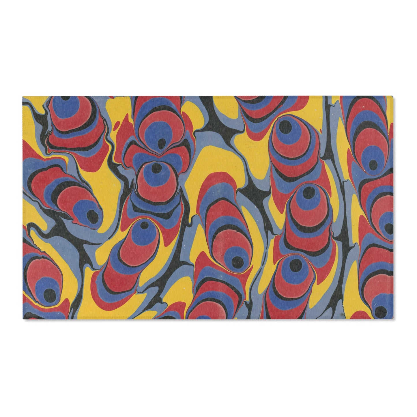 Marmorpapier (1900 - 1921) Rug | Franz Weisse - - 36" × 24" - 