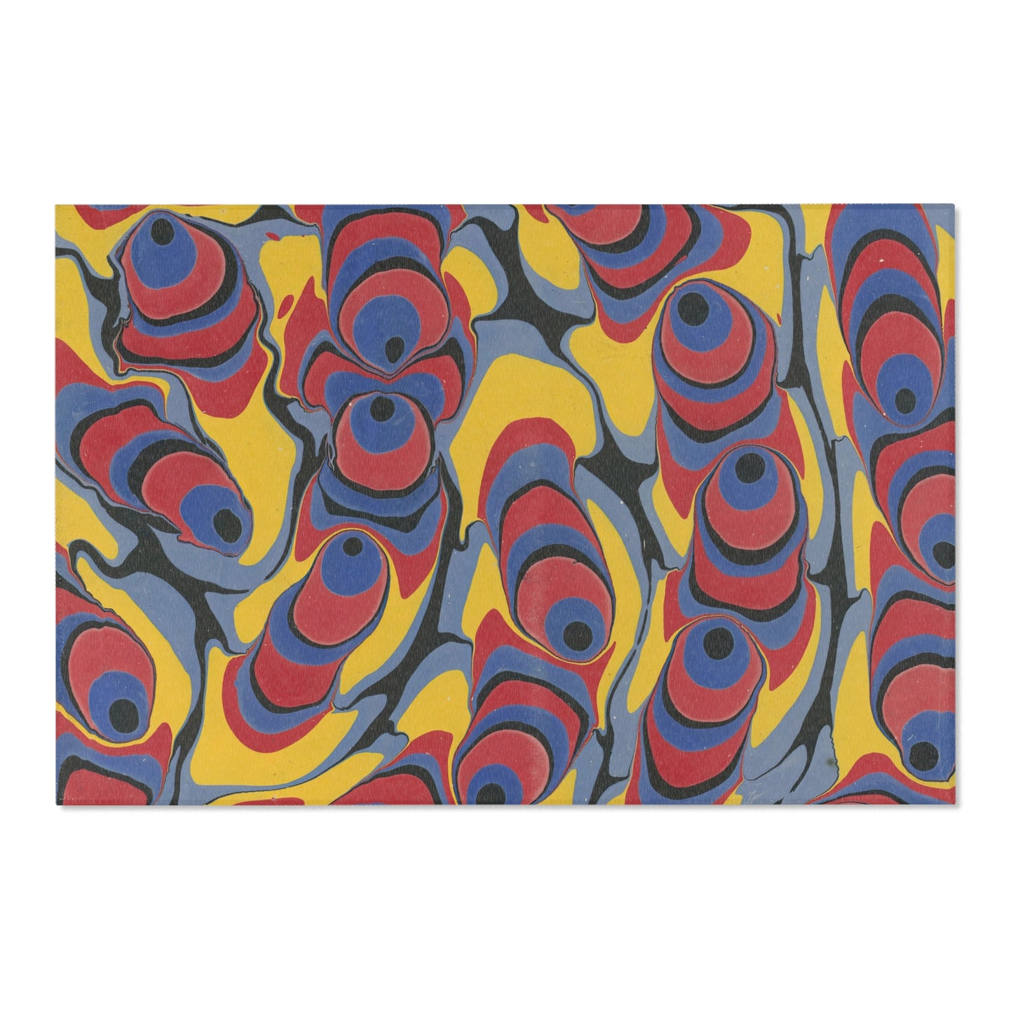 Marmorpapier (1900 - 1921) Rug | Franz Weisse - - 36" × 24" - 