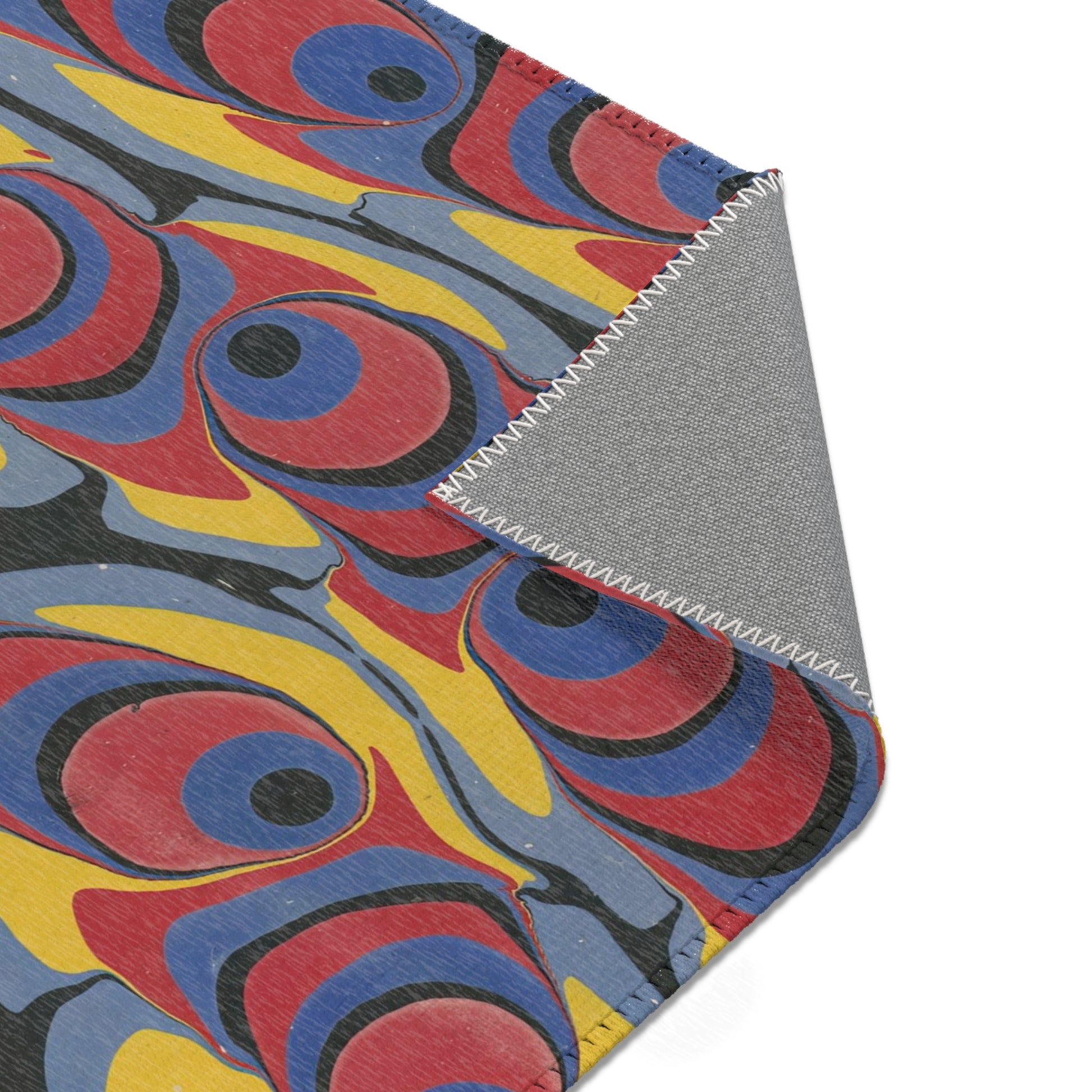 Marmorpapier (1900 - 1921) Rug | Franz Weisse - - 36" × 24" - 