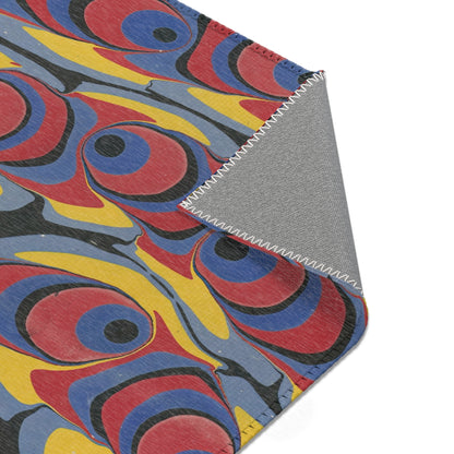 Marmorpapier (1900 - 1921) Rug | Franz Weisse - - 36" × 24" - 