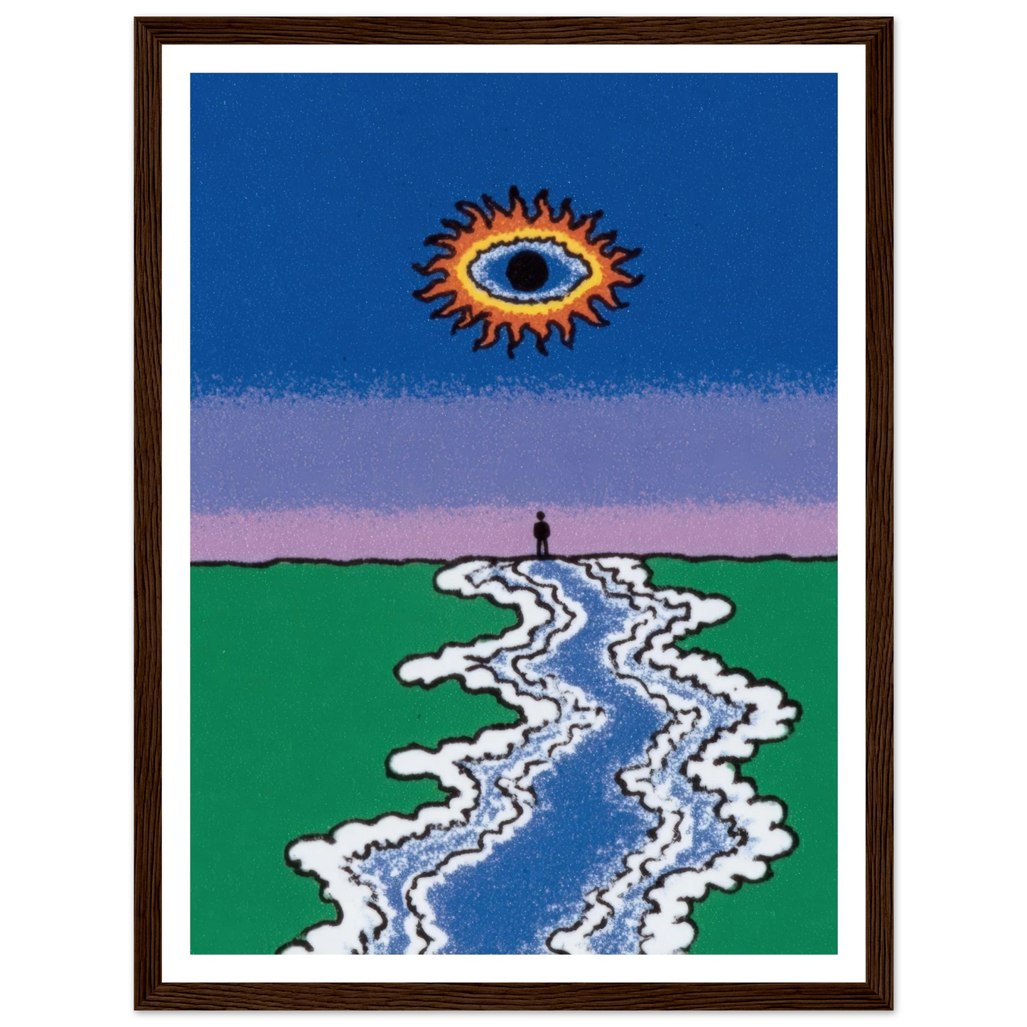 Mercurio - Framed Poster - 30x40 cm / 12x16″ - Black frame