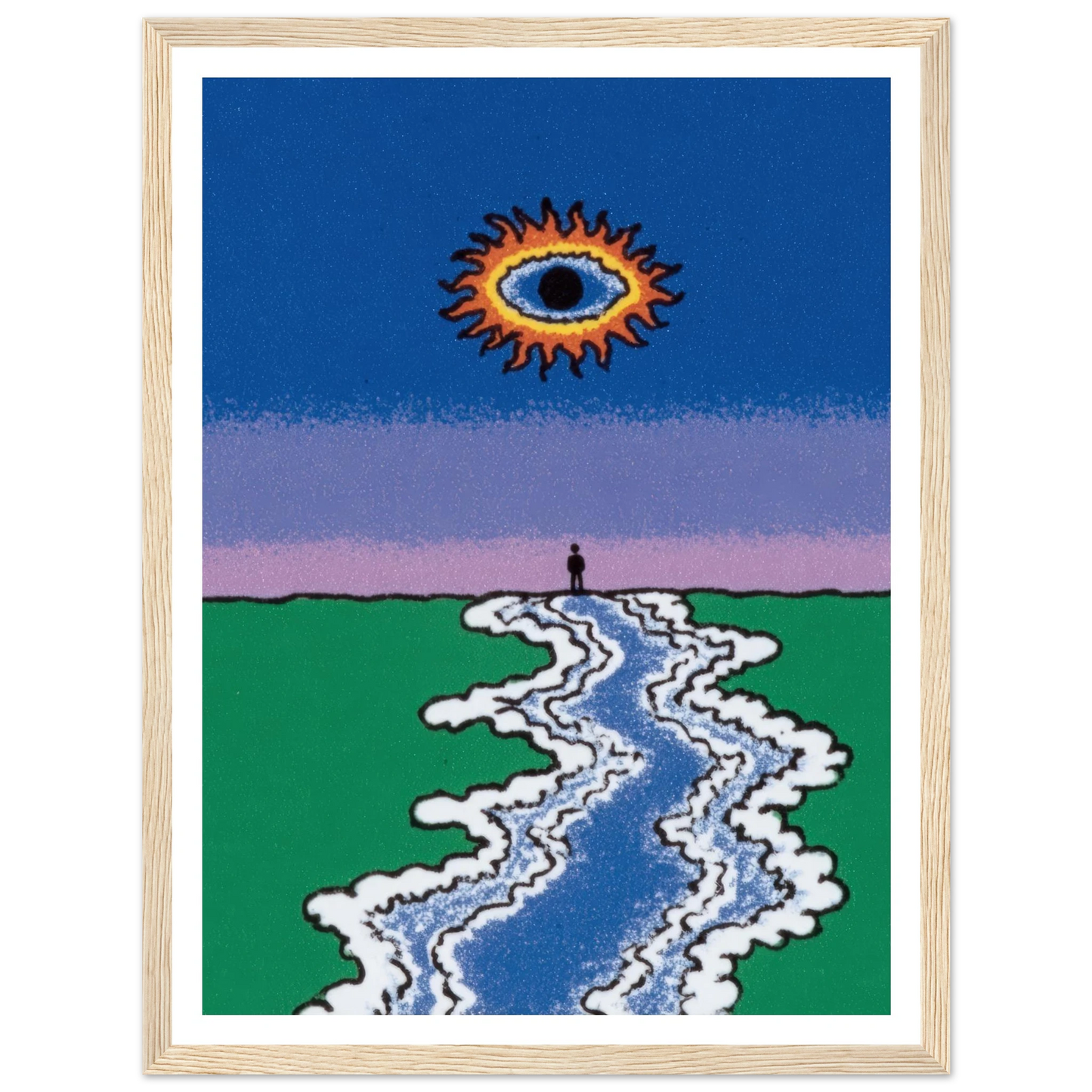 Mercurio - Framed Poster - 30x40 cm / 12x16″ - Black frame