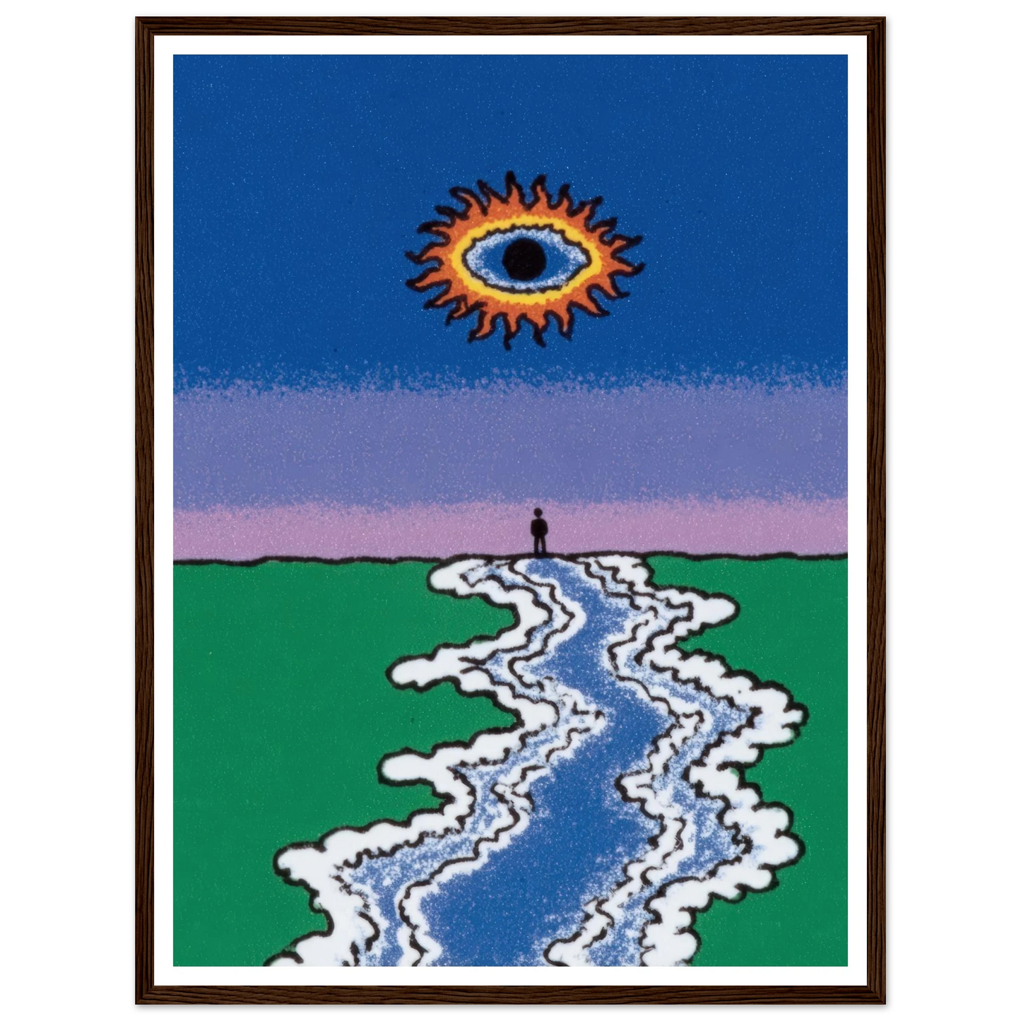 Mercurio - Framed Poster - 30x40 cm / 12x16″ - Black frame