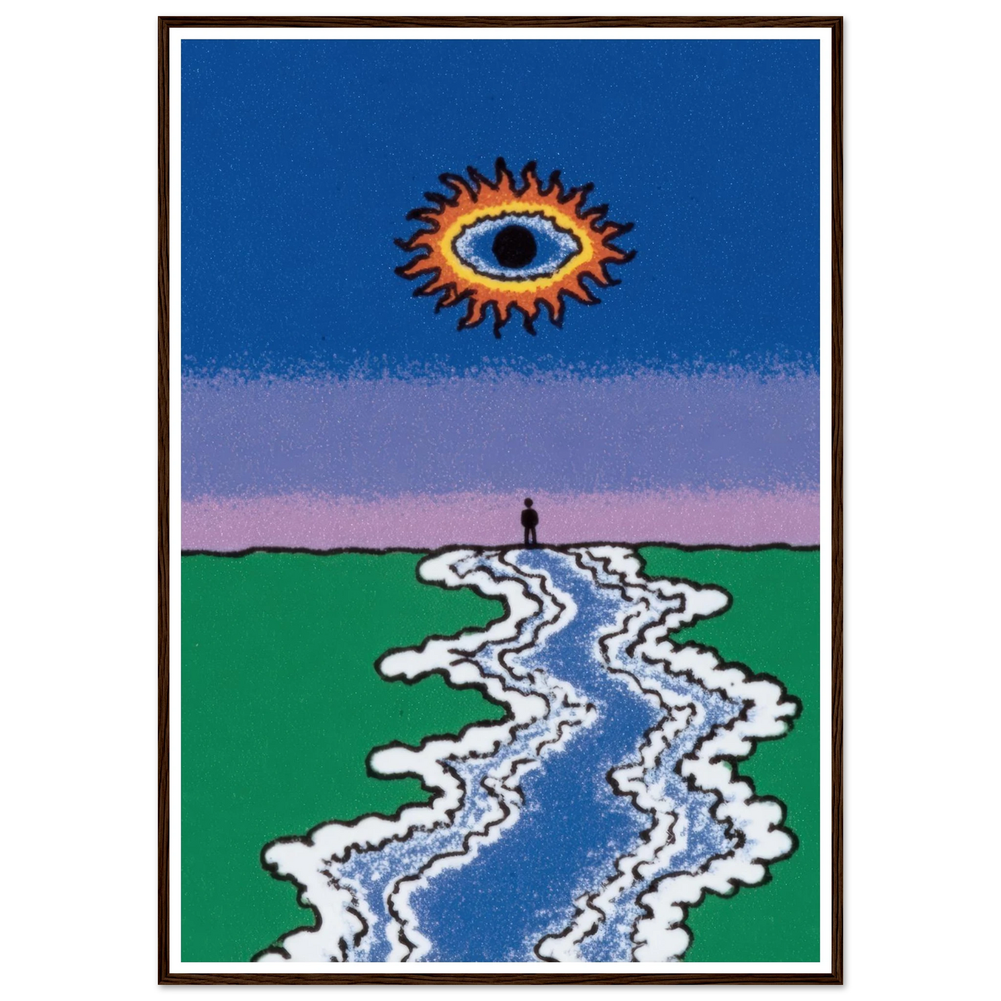 Mercurio - Framed Poster - 30x40 cm / 12x16″ - Black frame