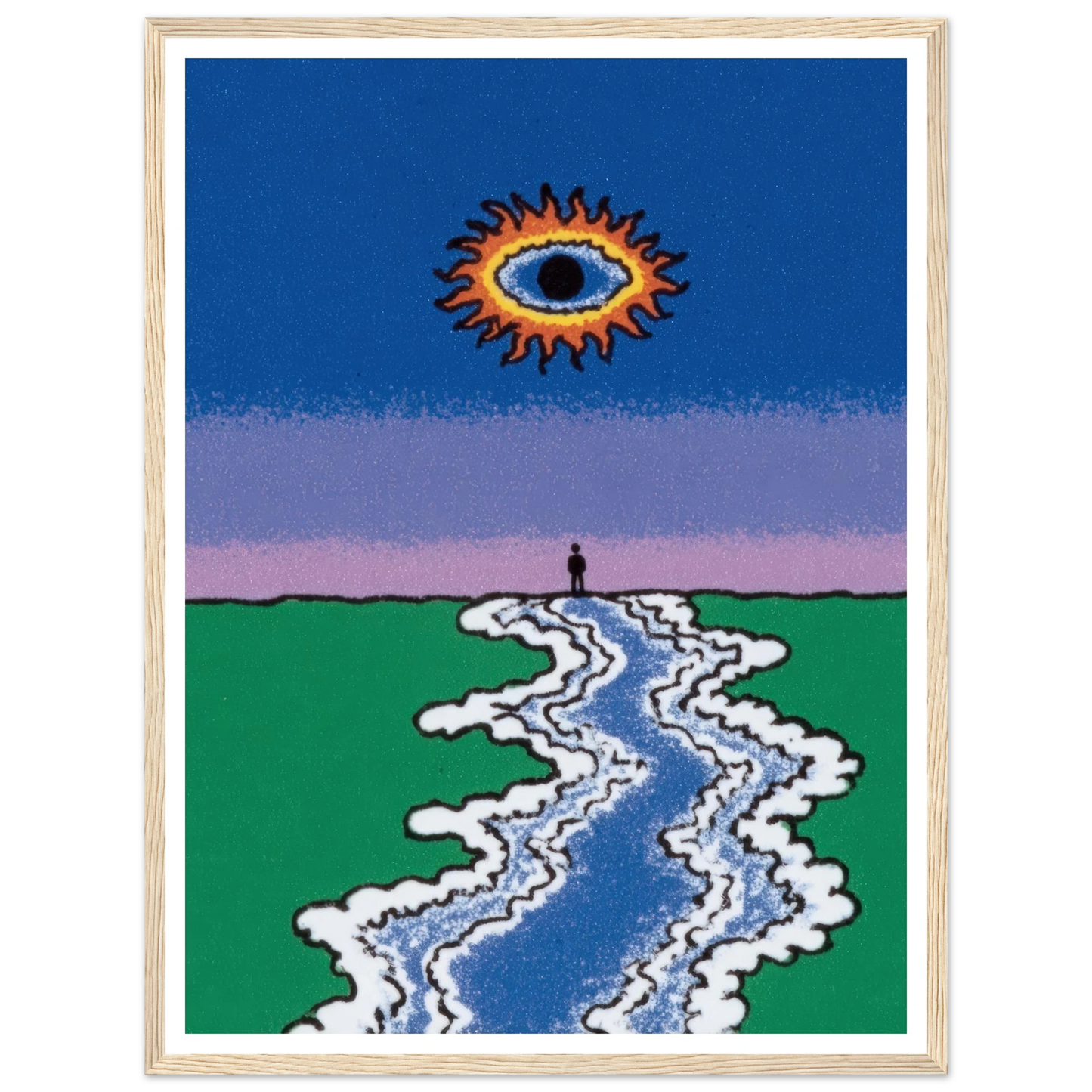 Mercurio - Framed Poster - 30x40 cm / 12x16″ - Black frame