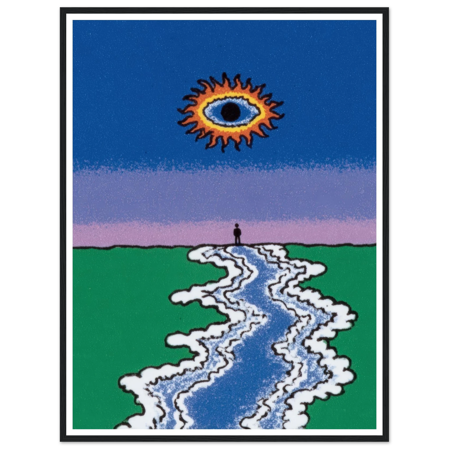 Mercurio - Framed Poster - 30x40 cm / 12x16″ - Black frame