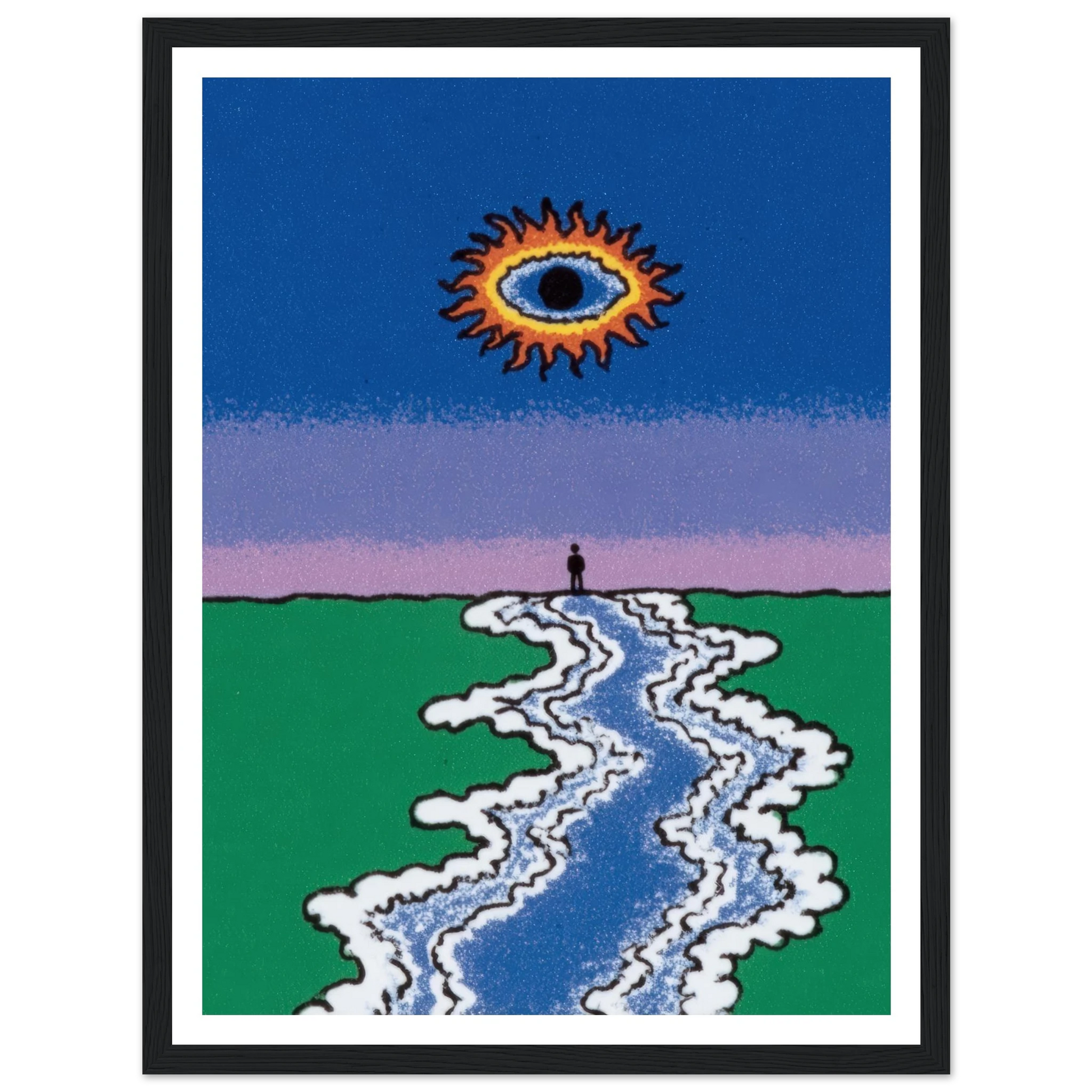 Mercurio - Framed Poster - 30x40 cm / 12x16″ - Black frame