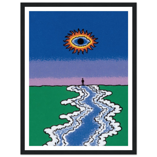 Mercurio - Framed Poster - 30x40 cm / 12x16″ - Black frame