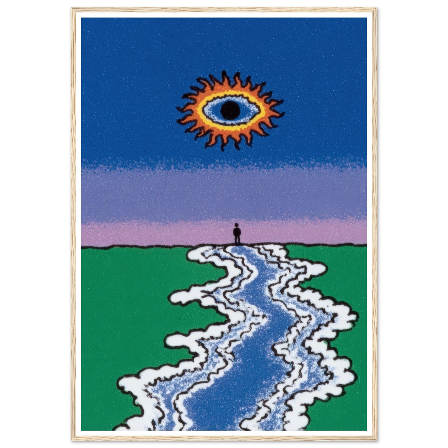 Mercurio - Framed Poster - 30x40 cm / 12x16″ - Black frame