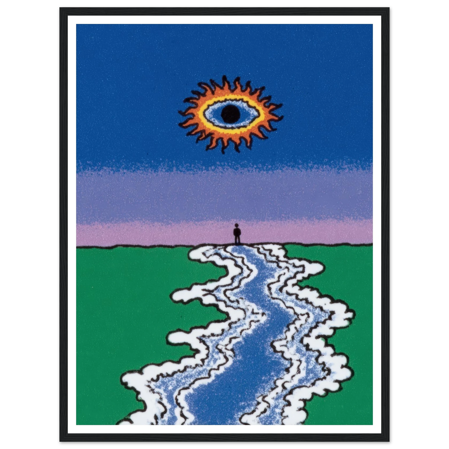 Mercurio - Framed Poster - 30x40 cm / 12x16″ - Black frame