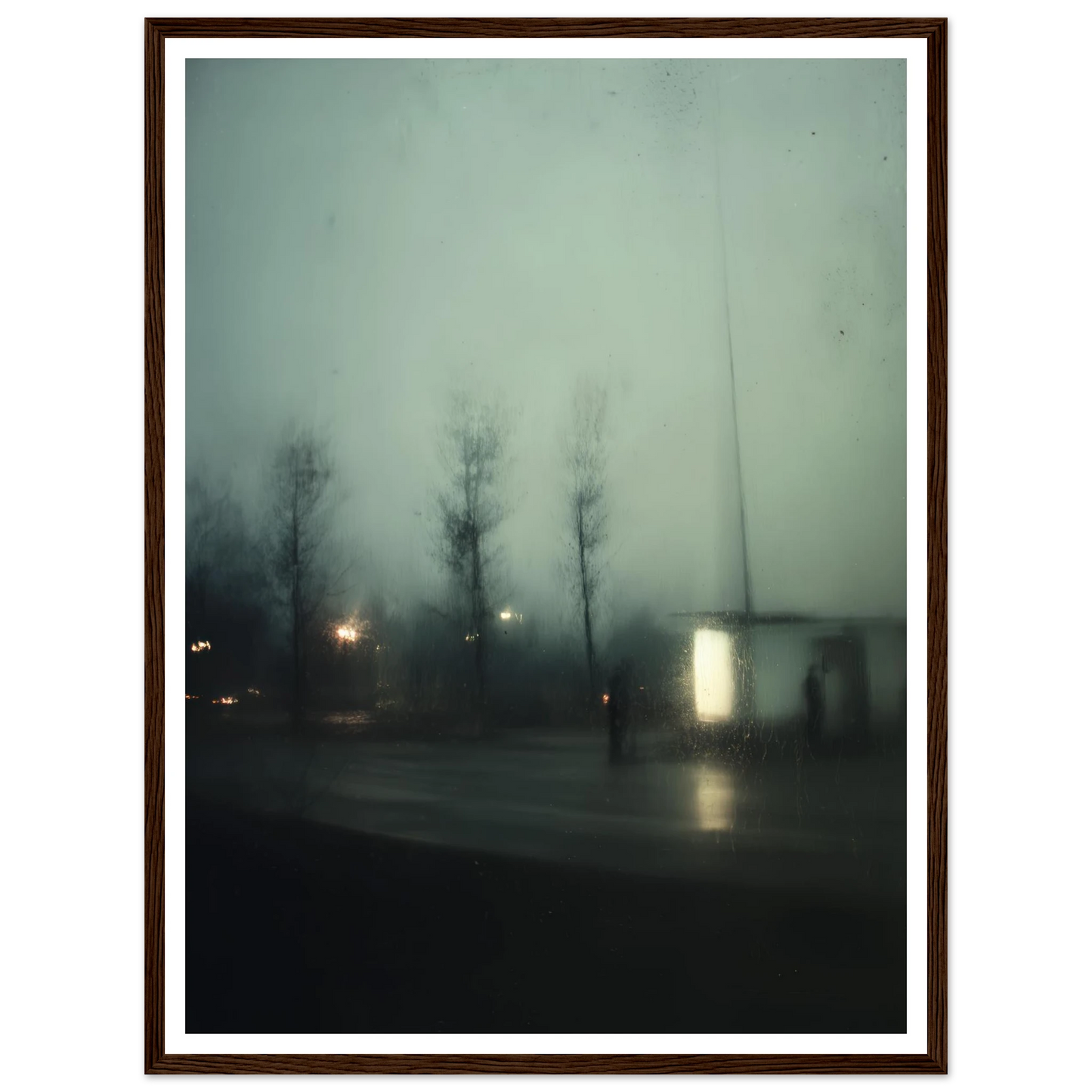 Mirror Maze - Framed Poster - 30x40 cm / 12x16″ - Black frame