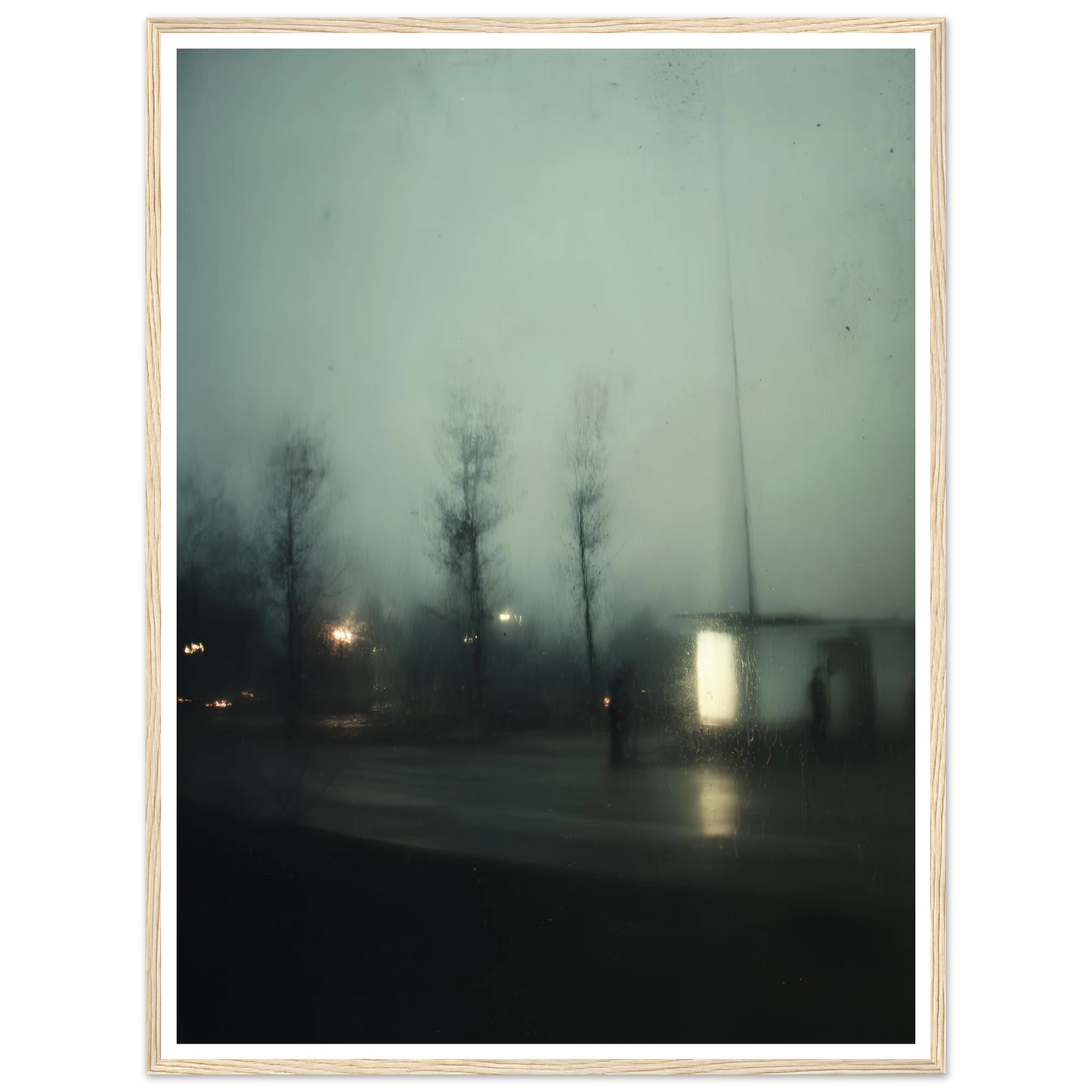 Mirror Maze - Framed Poster - 30x40 cm / 12x16″ - Black frame