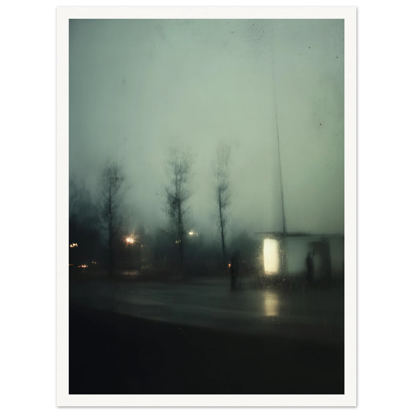 Mirror Maze - Framed Poster - 30x40 cm / 12x16″ - Black frame