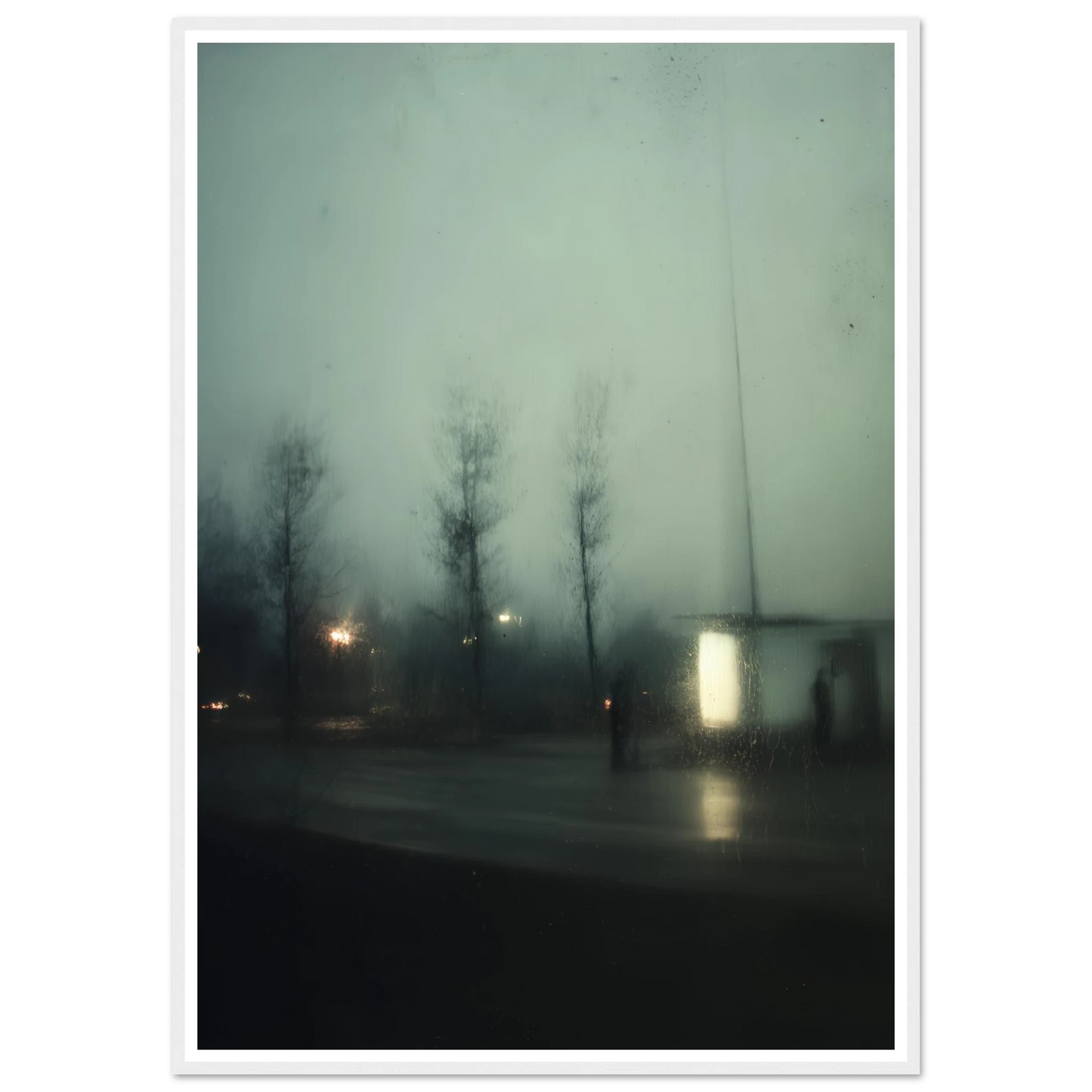 Mirror Maze - Framed Poster - 30x40 cm / 12x16″ - Black frame