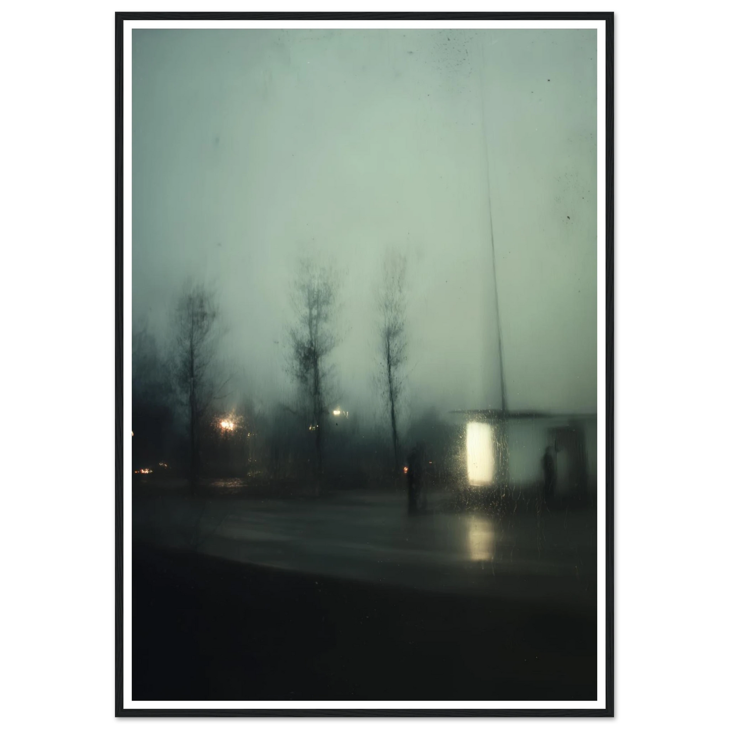 Mirror Maze - Framed Poster - 30x40 cm / 12x16″ - Black frame