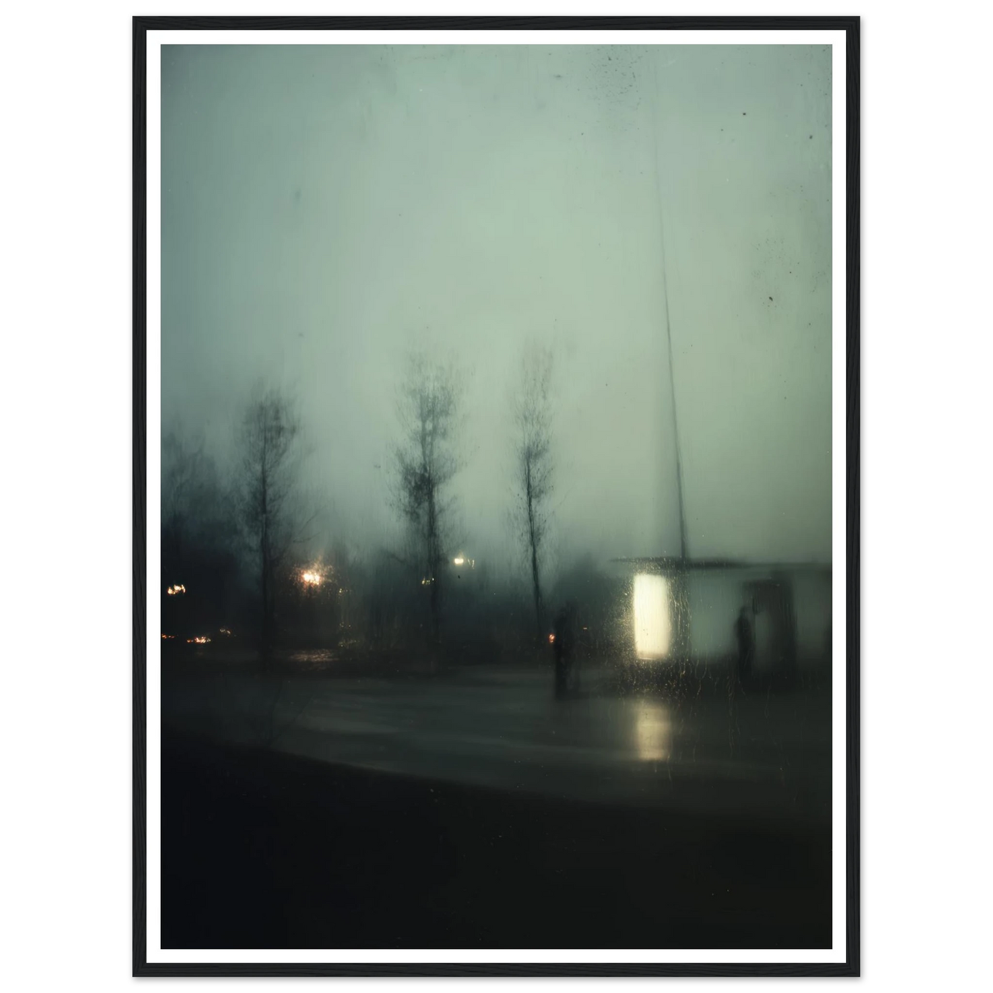 Mirror Maze - Framed Poster - 30x40 cm / 12x16″ - Black frame