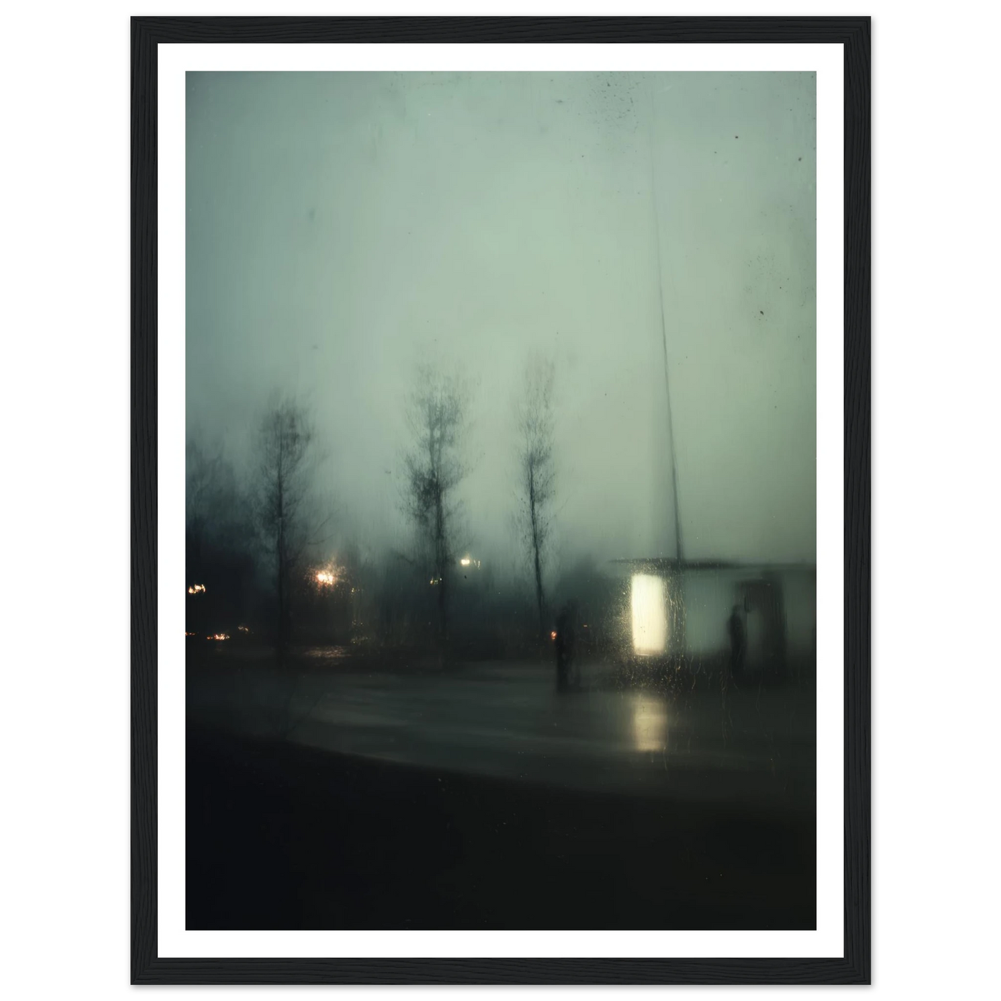 Mirror Maze - Framed Poster - 30x40 cm / 12x16″ - Black frame