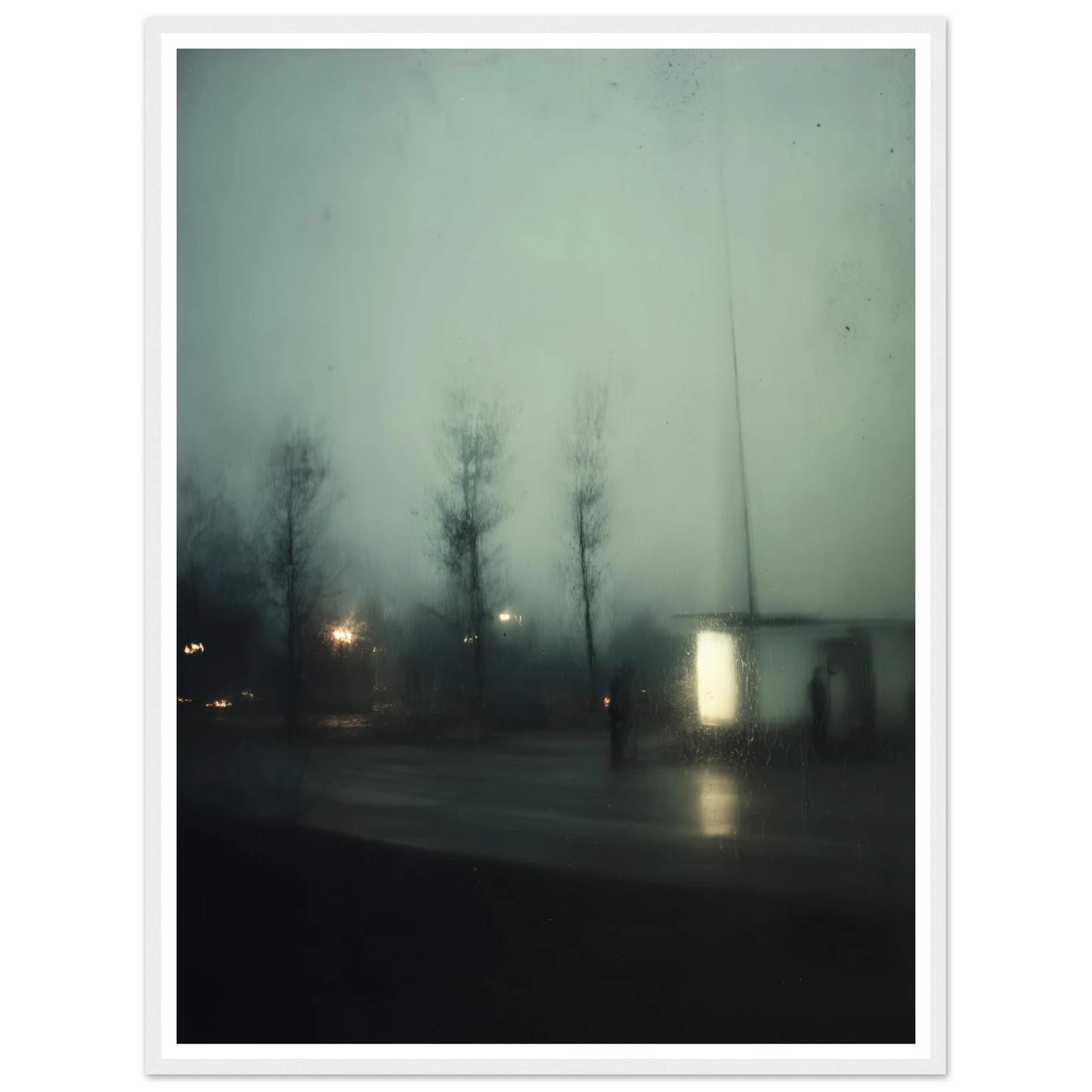 Mirror Maze - Framed Poster - 30x40 cm / 12x16″ - Black frame