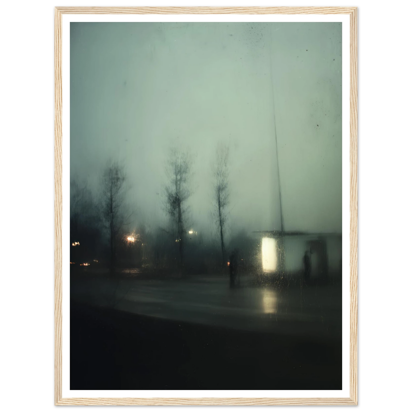 Mirror Maze - Framed Poster - 30x40 cm / 12x16″ - Black frame