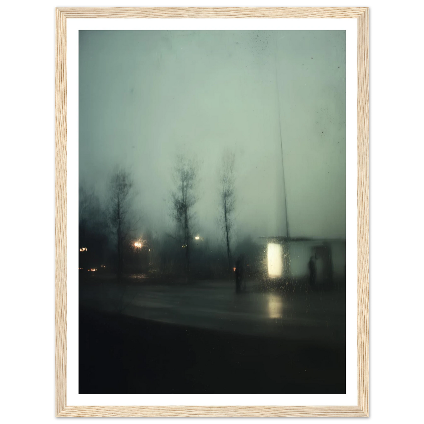 Mirror Maze - Framed Poster - 30x40 cm / 12x16″ - Black frame