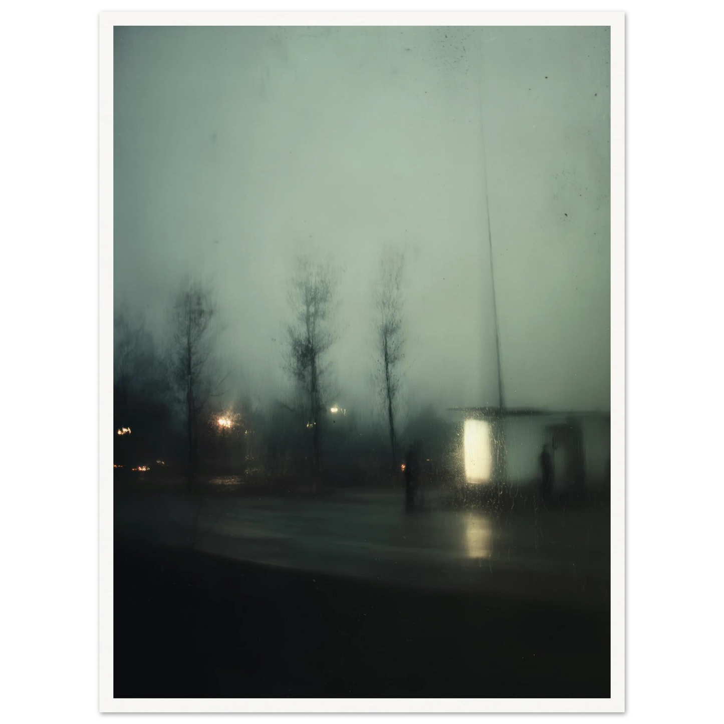 Mirror Maze - Framed Poster - 30x40 cm / 12x16″ - Black frame