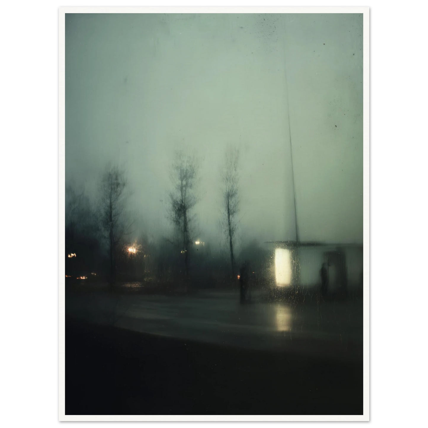 Mirror Maze - Framed Poster - 30x40 cm / 12x16″ - Black frame