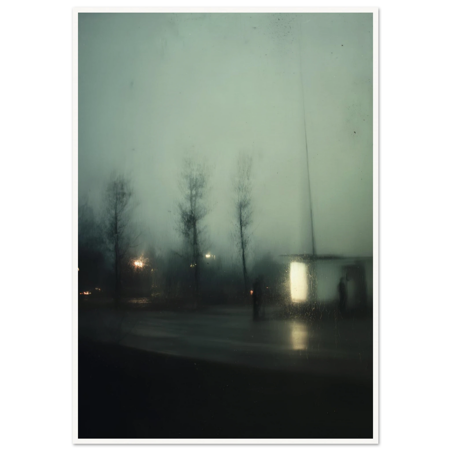 Mirror Maze - Framed Poster - 30x40 cm / 12x16″ - Black frame